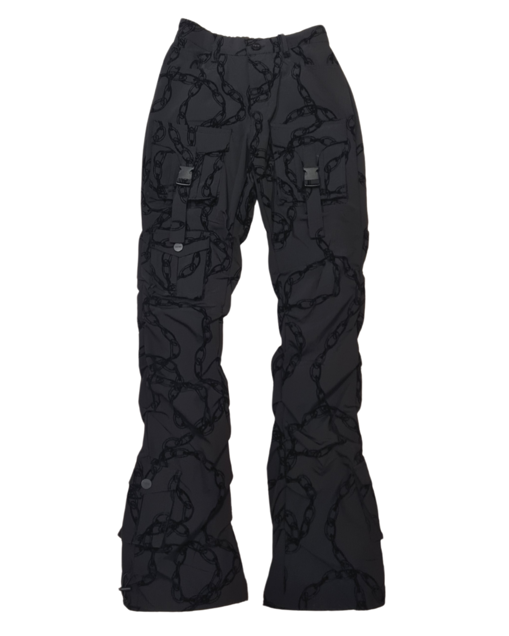 Womens Polyster Chain Print Pants EP25281