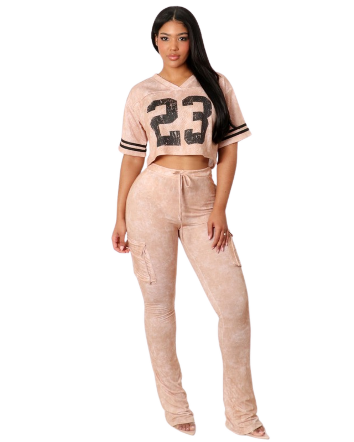 Womens Boxy Type Jersey Outfit