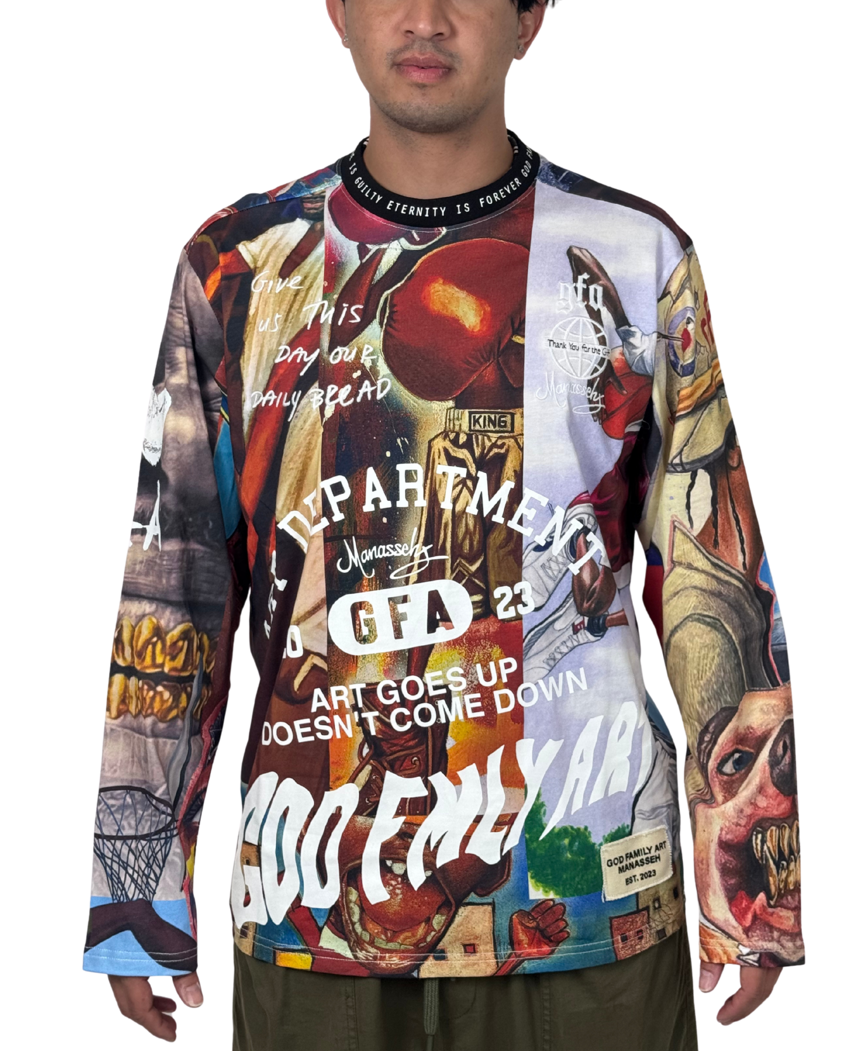 Mens Art Goes Up Shirt