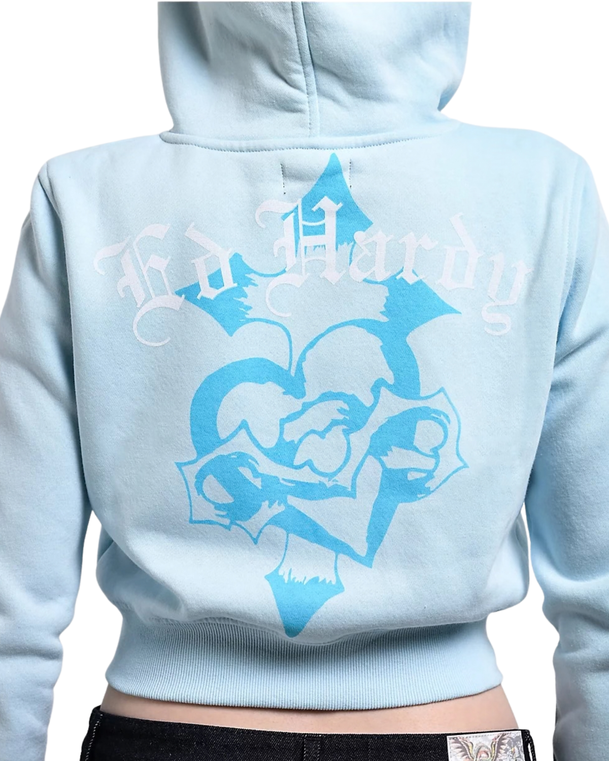 Womens Dragon Leopard Zip Up Hoodie