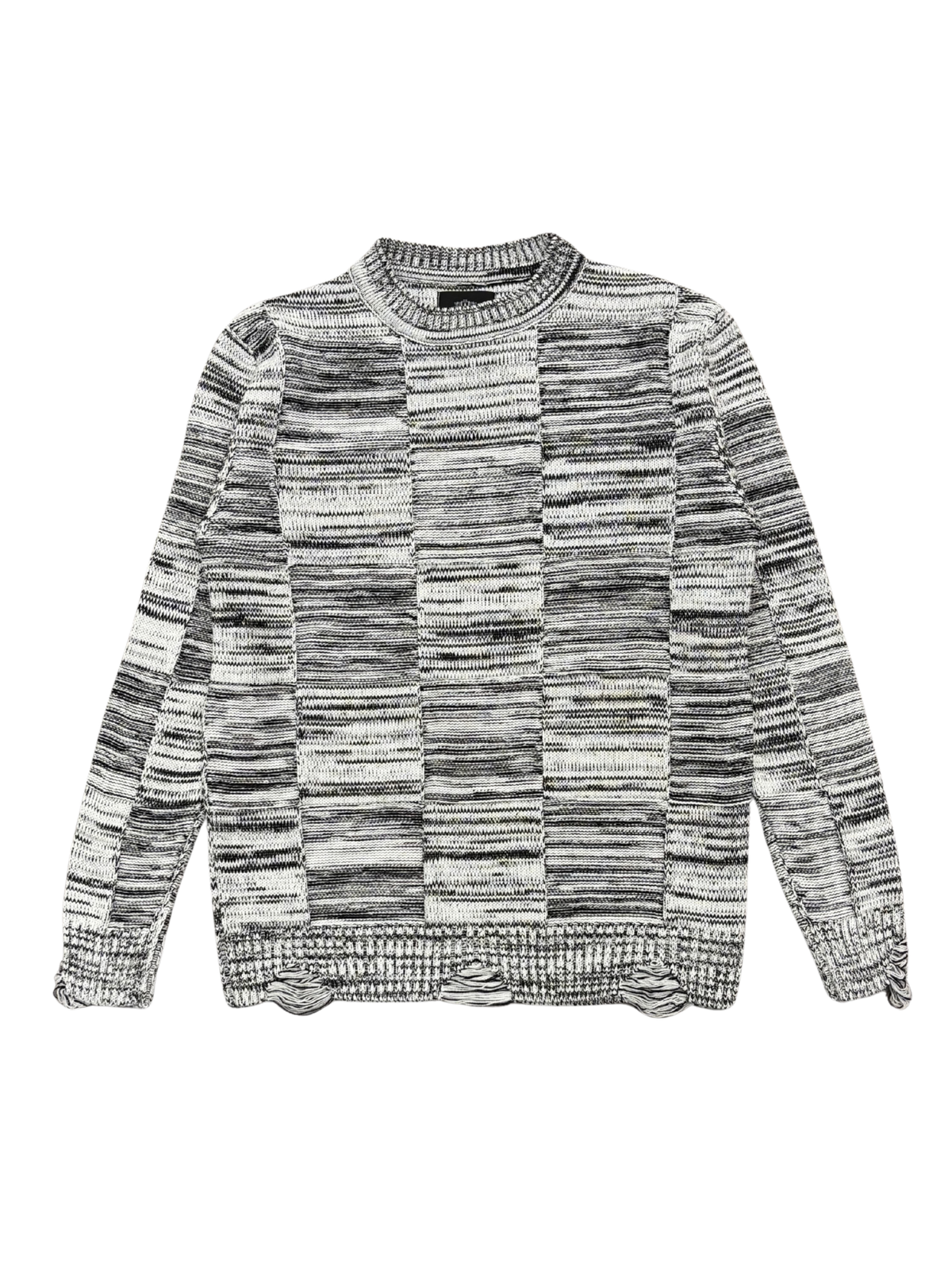 Mens Ribbed Knit Sweater