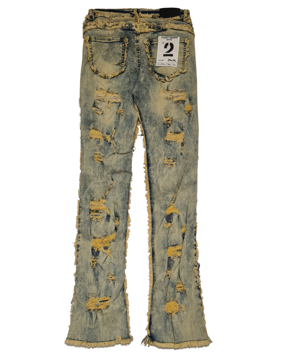 Mens Stacked Jeans 330104