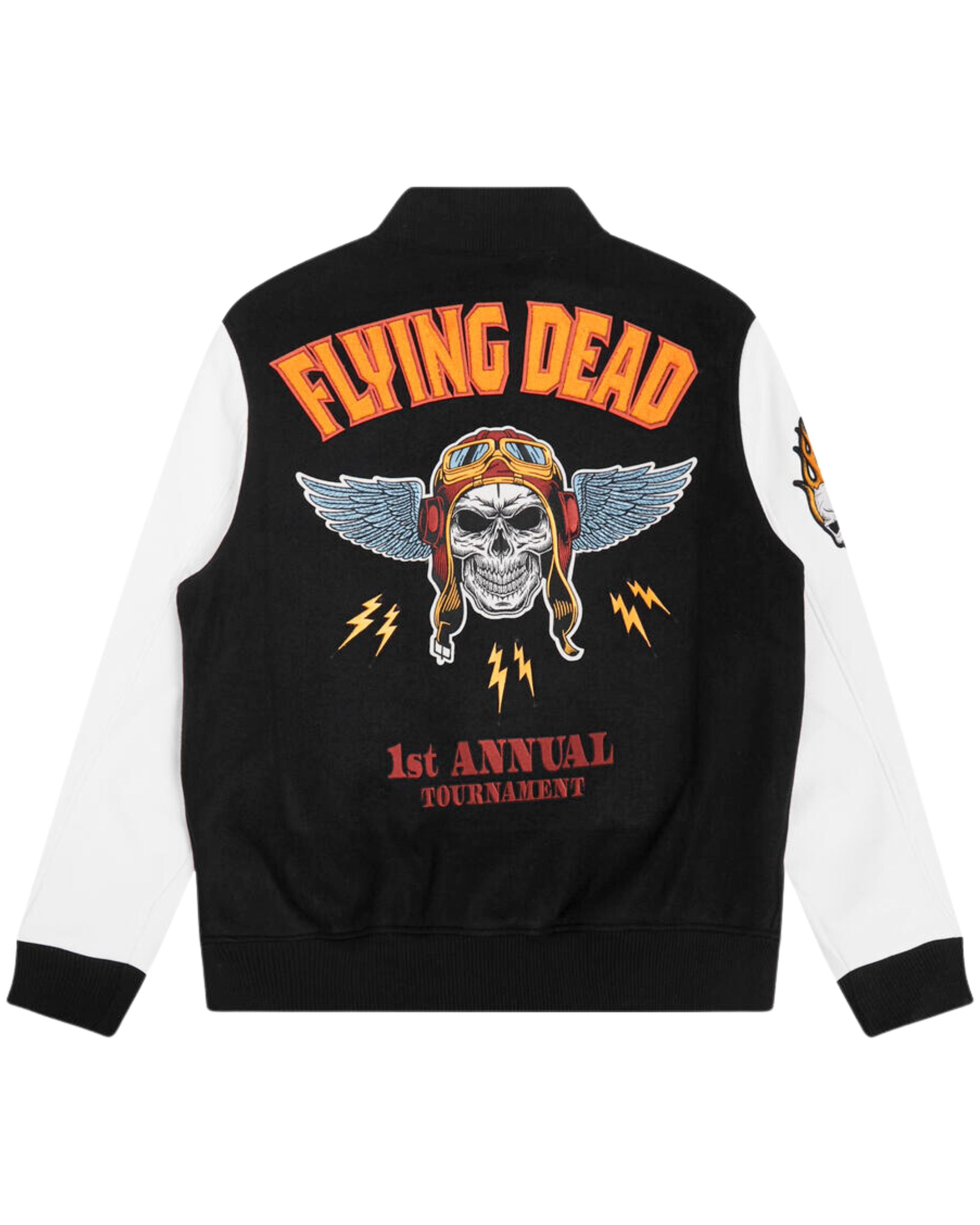 Mens Flying Dead Varsity Jacket