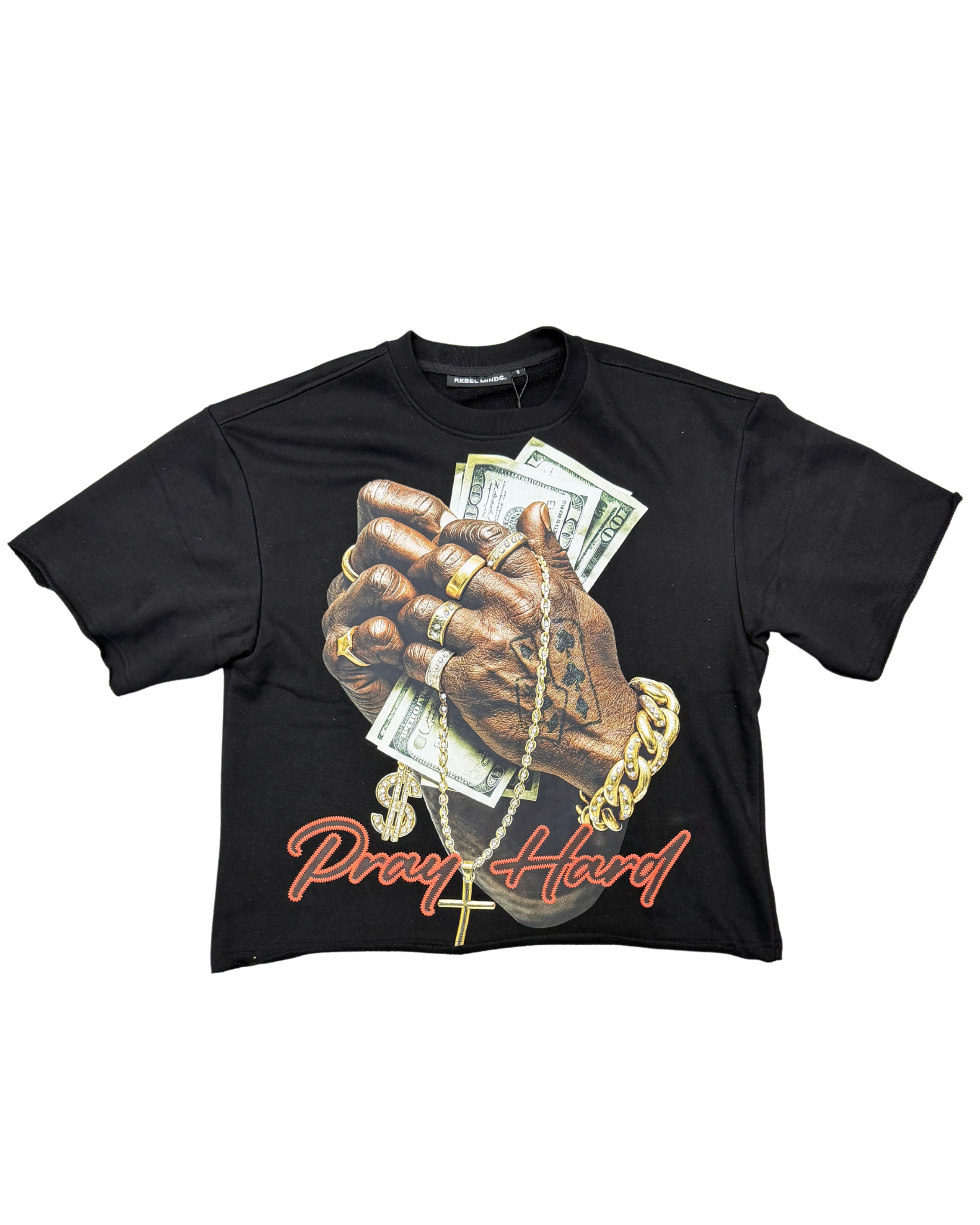Mens Pray Hard Shirt