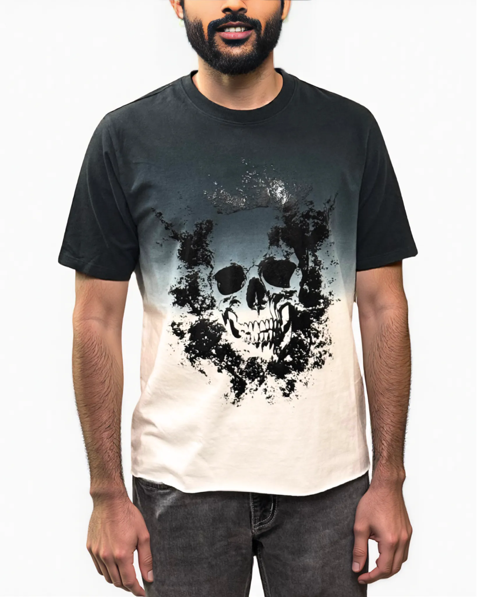 Mens Digi Skull Shirt