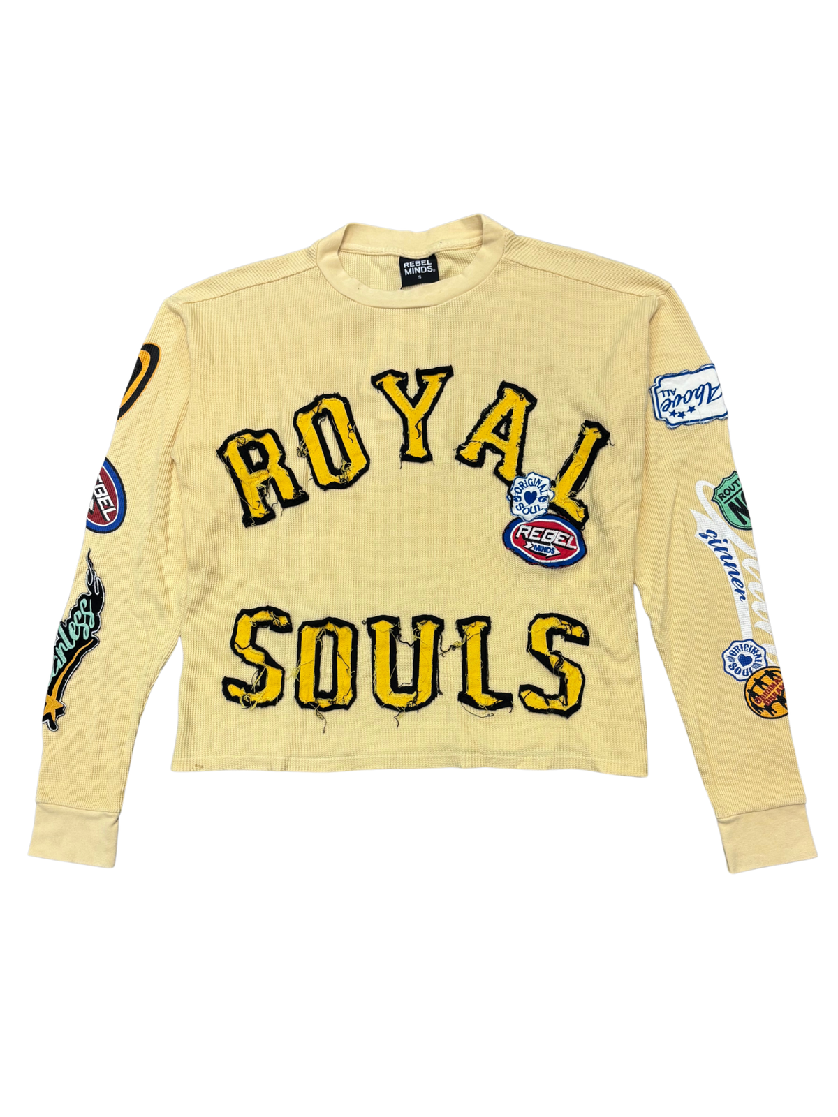 Mens Royal Souls Waffle Shirt