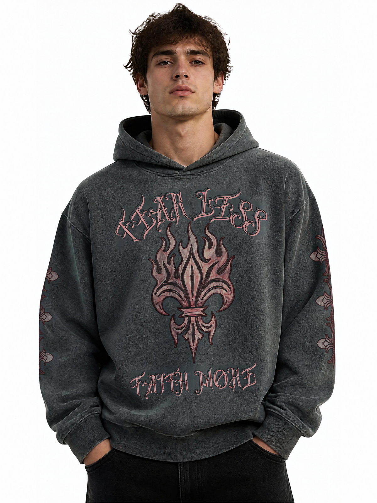 Mens Faith More Hoodie