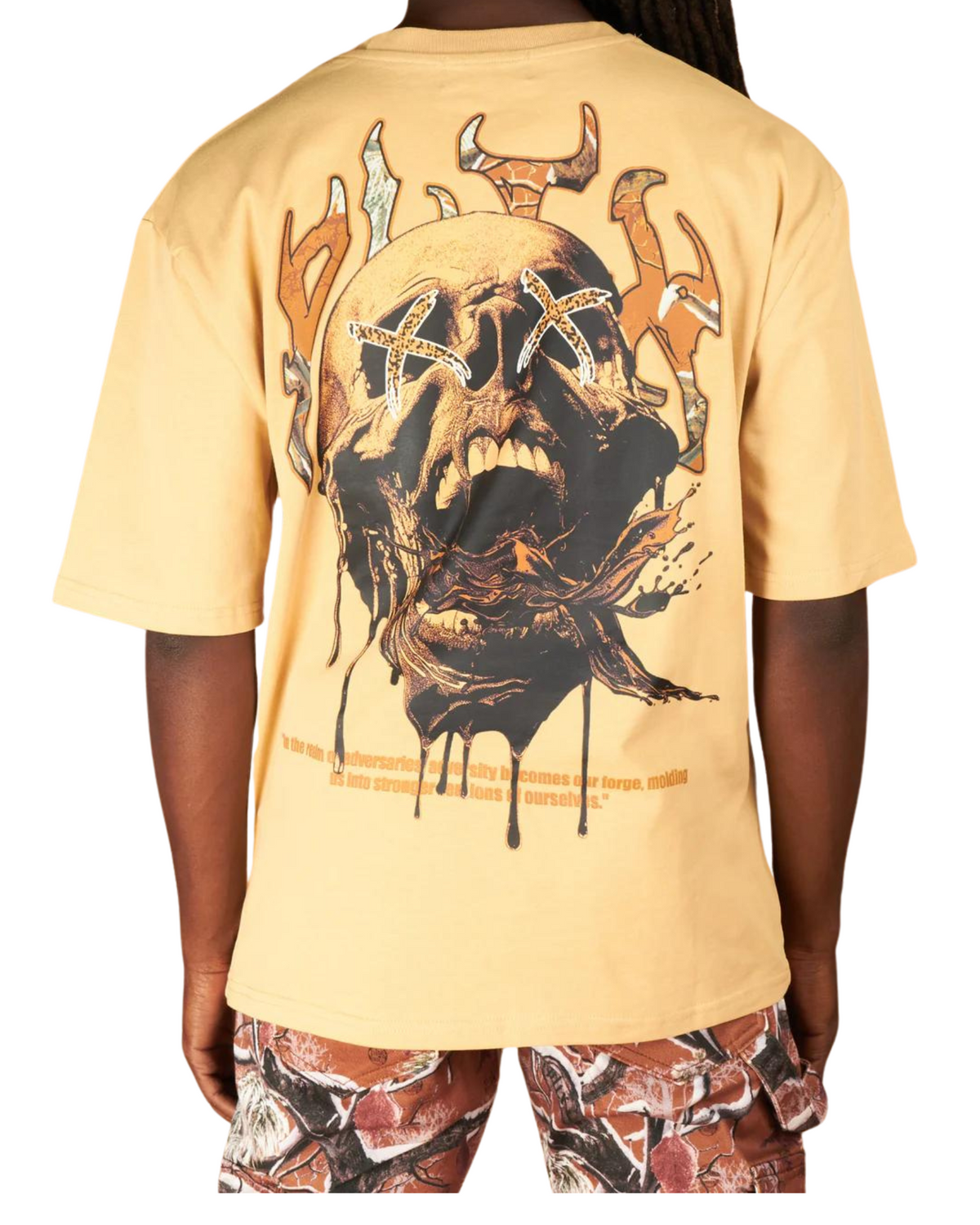 Mens Motto Skull Shirt