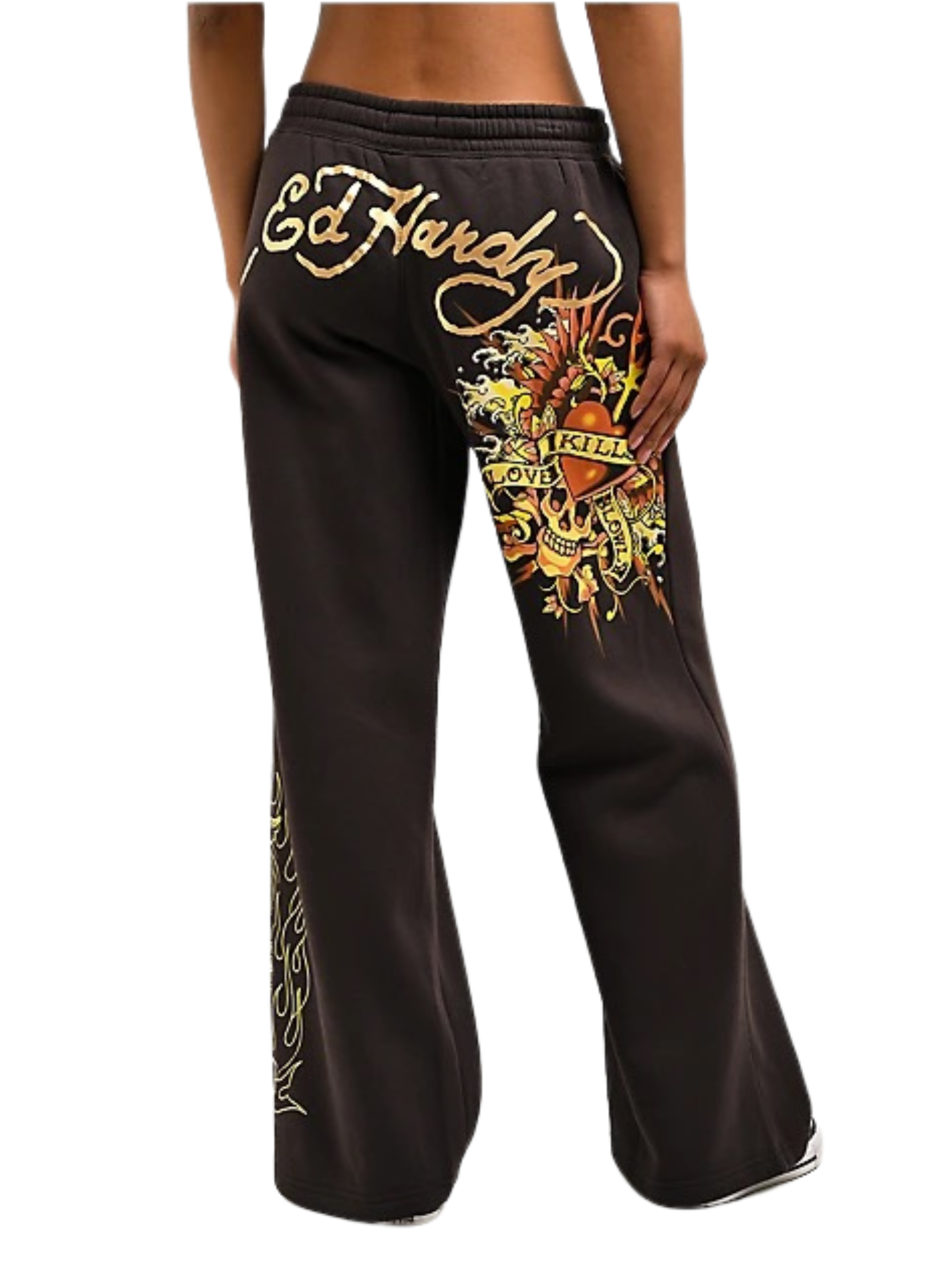 Womens Wing Skull Sweatpant