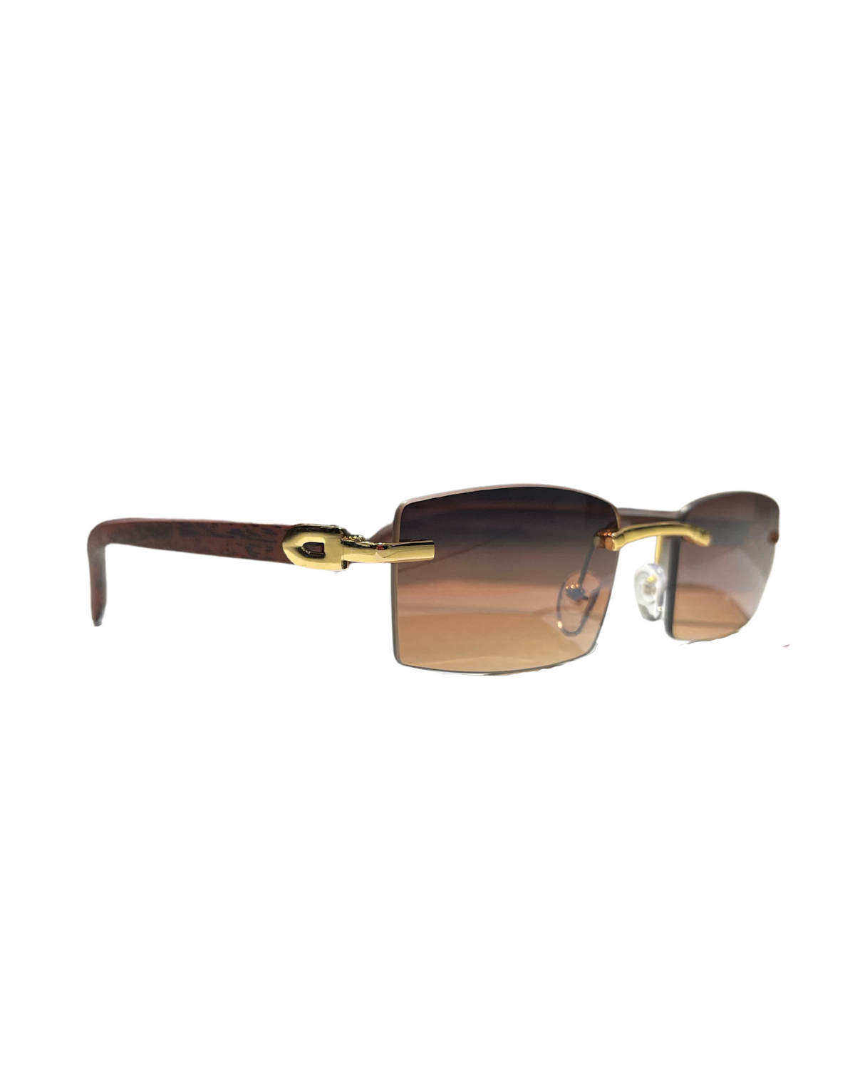 Mens Rimless Fashion Sunglasses