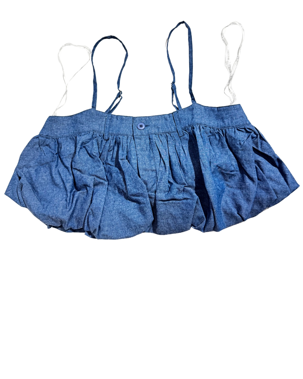 Womens Sofie Crop Spaghetti Strap Top