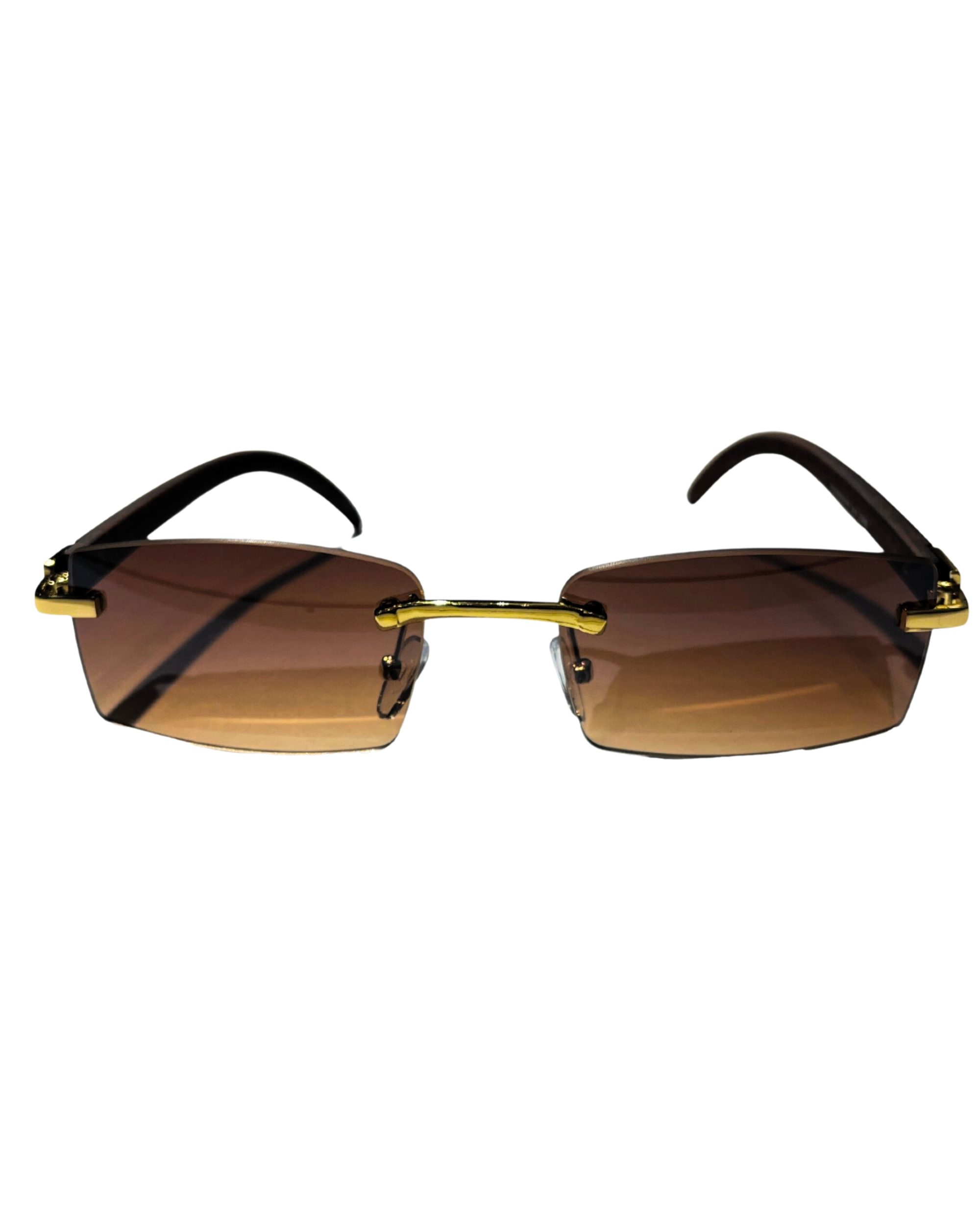 Mens Rimless Fashion Sunglasses