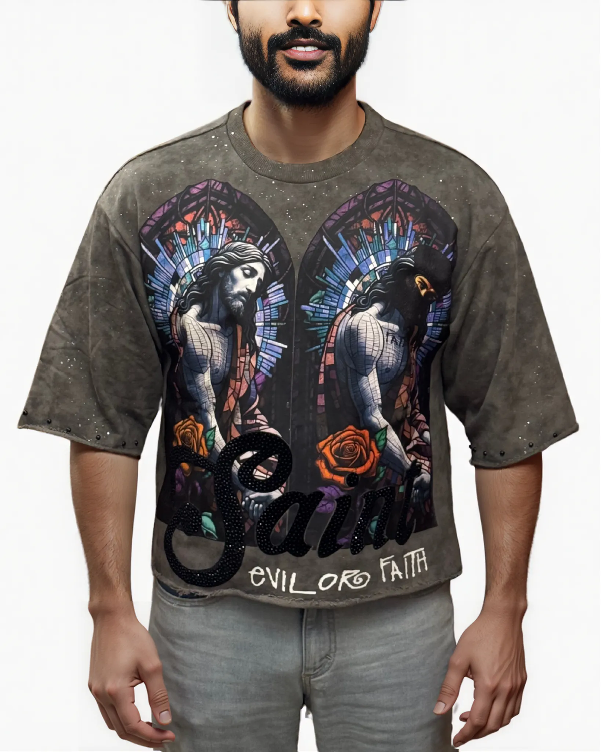 Mens Evil or Faith Shirt