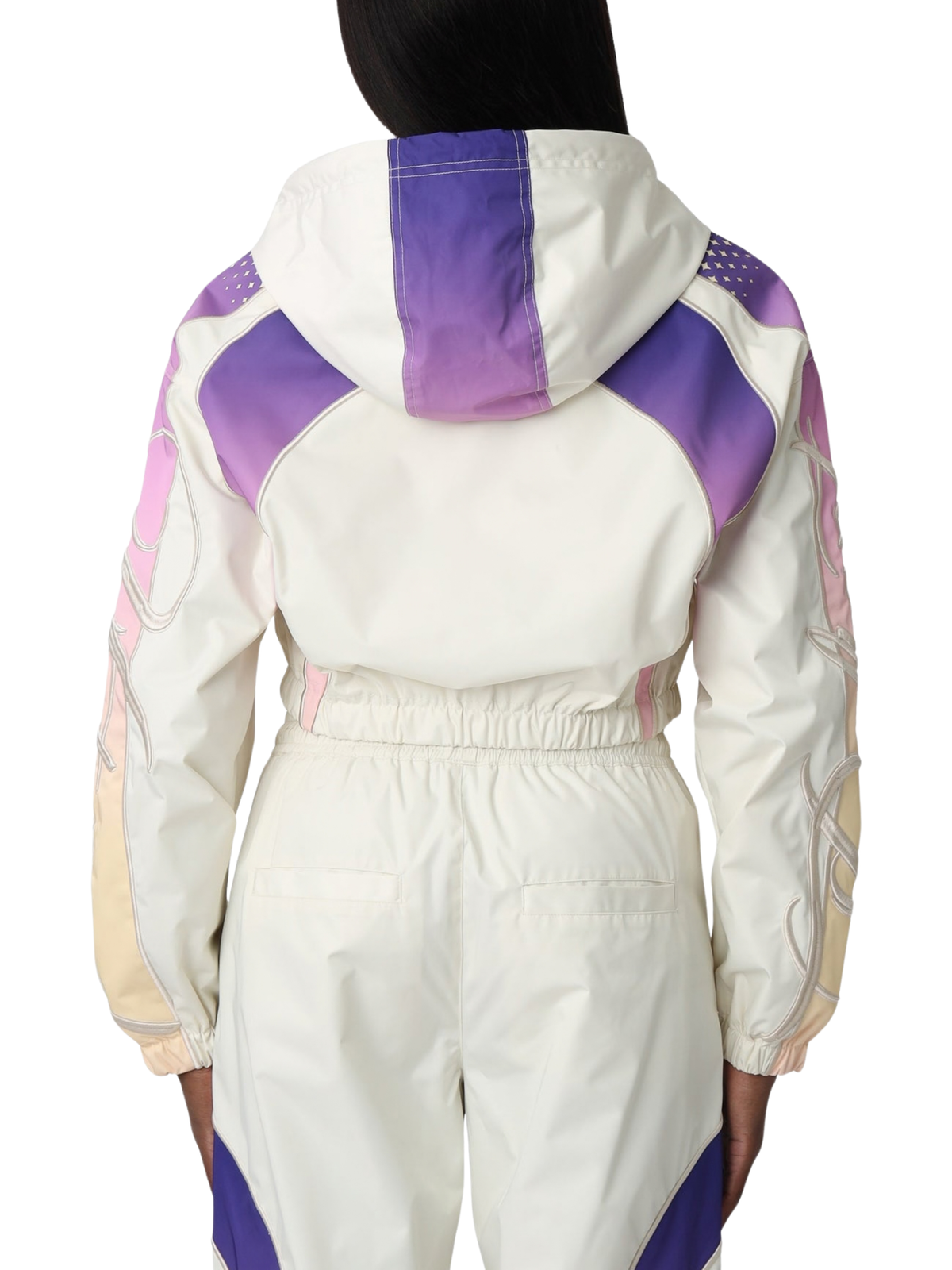 Womens Defiant Nylon Zip Hoodie
