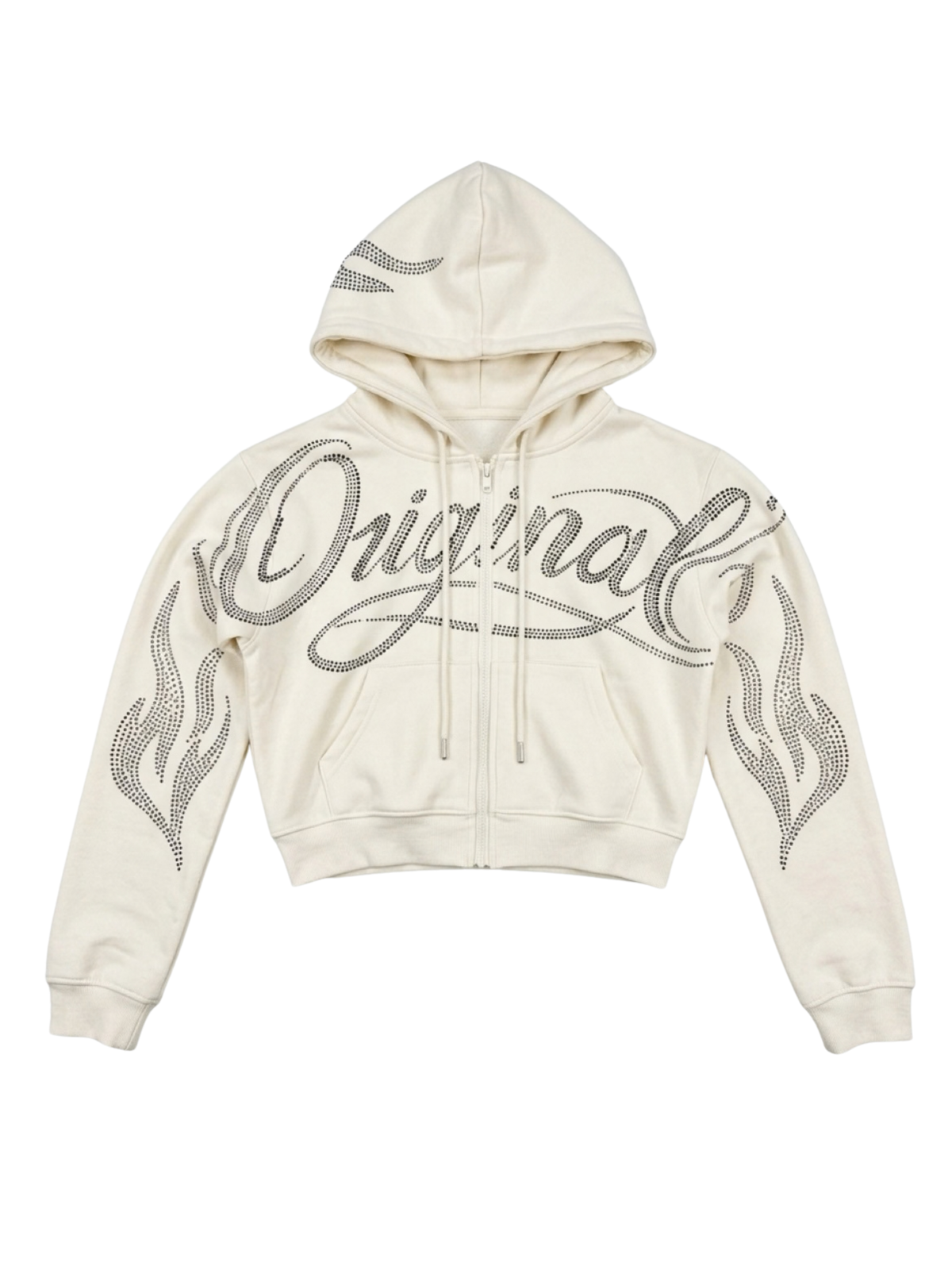 Women Original Script ZipUp Hoodie