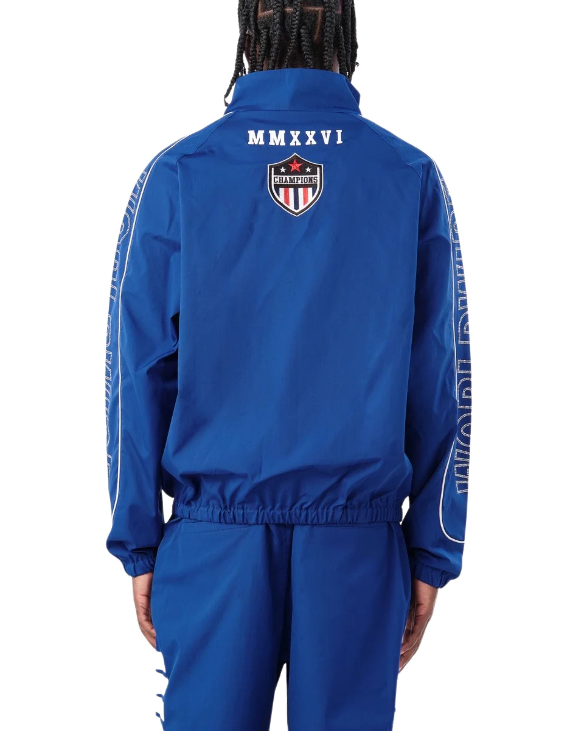 Mens Nylon Worldwide Full-Zip