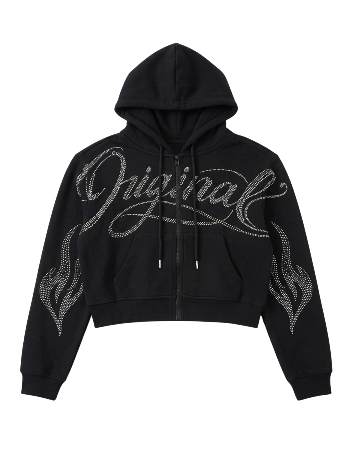 Women Original Script ZipUp Hoodie