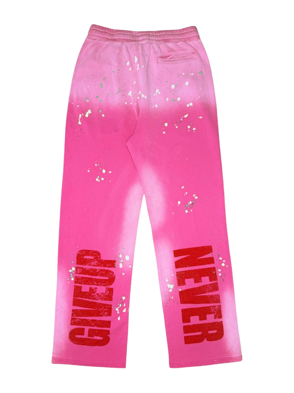 Mens Never Give Up Sweatpants