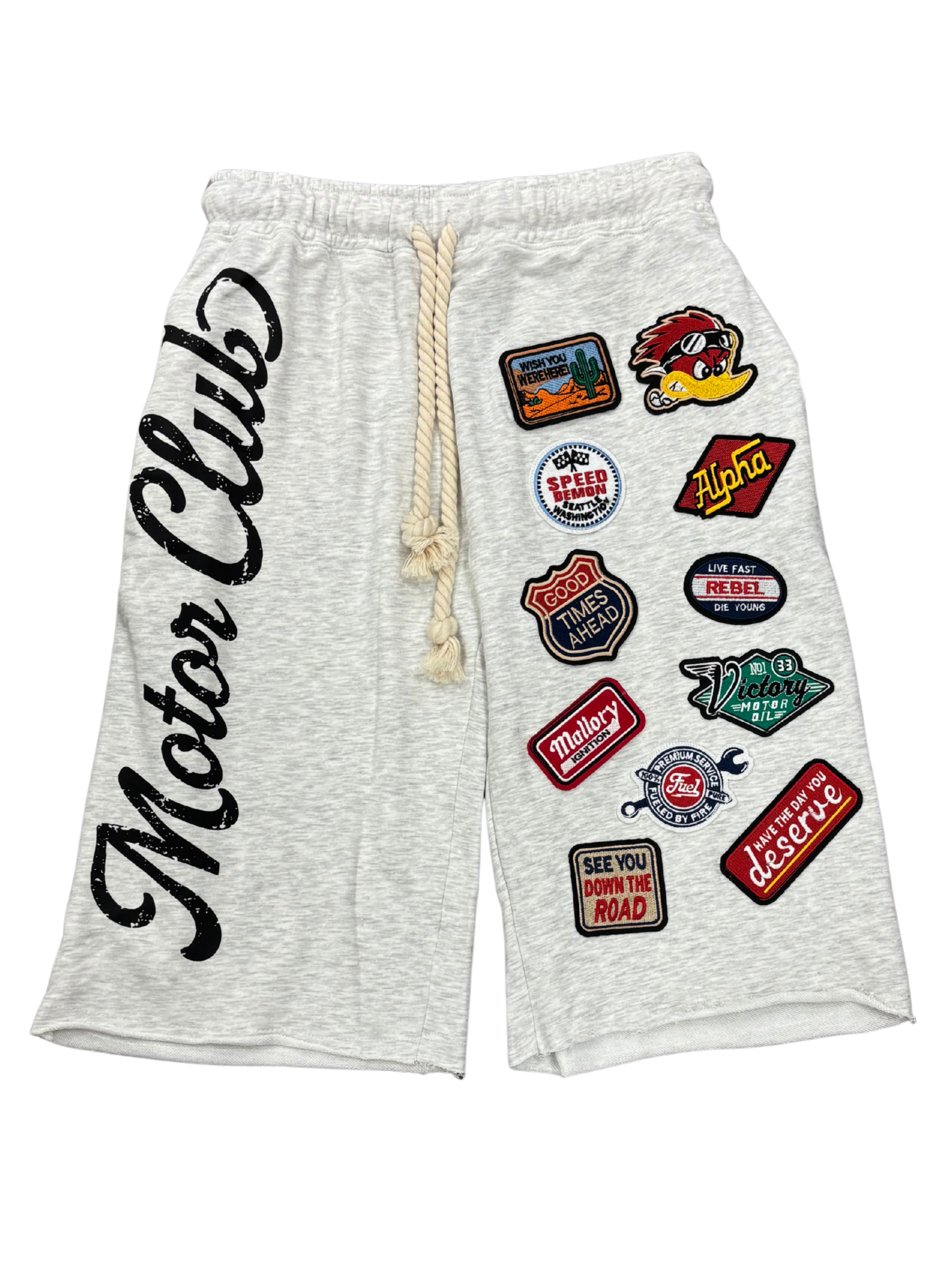 Mens Motor Patches Jorts