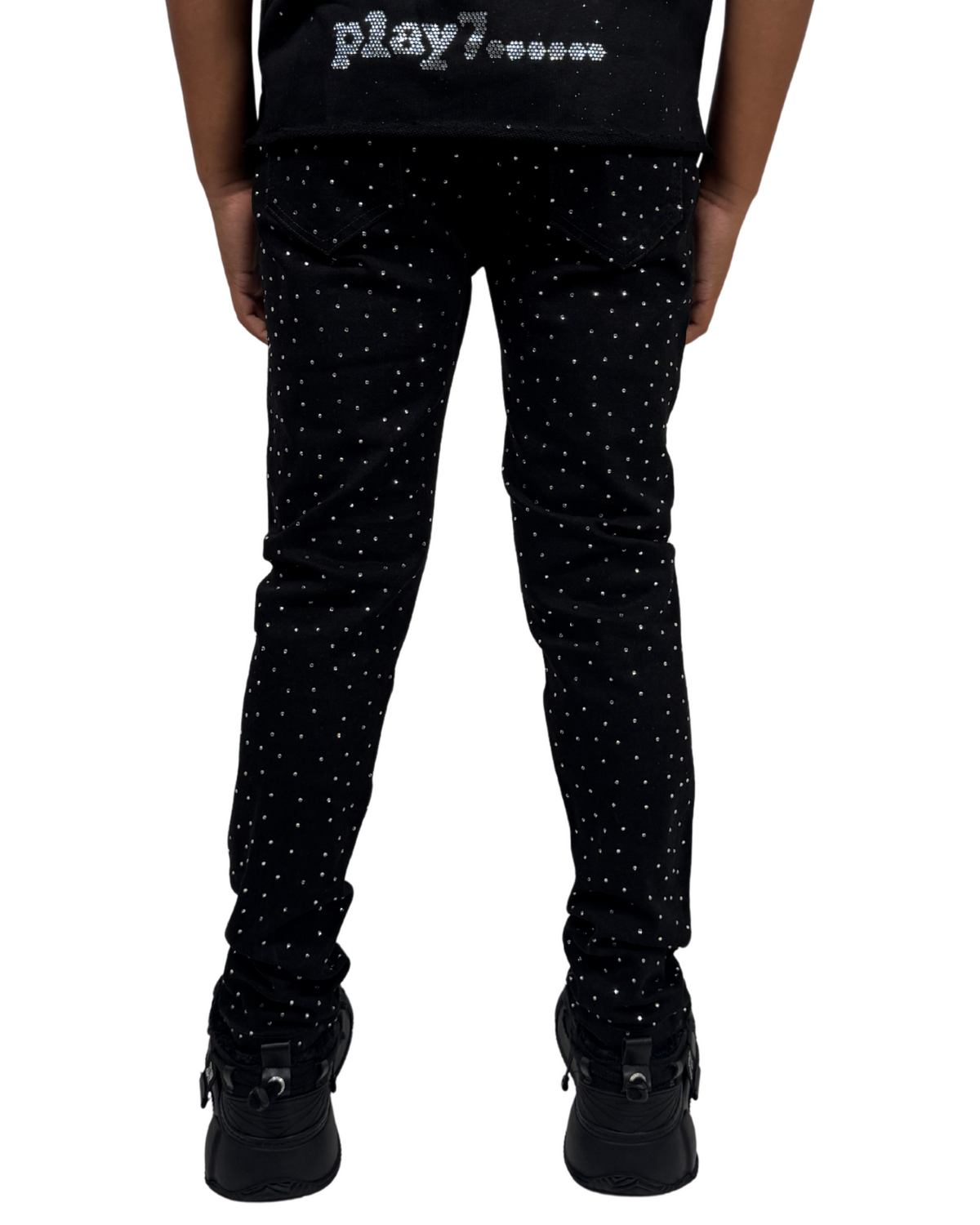 Kids Stacked Jeans B3009