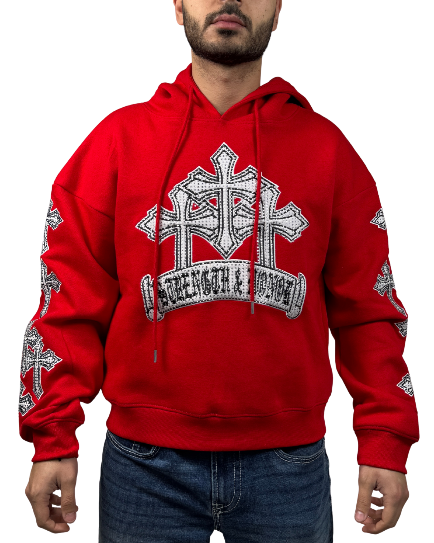Mens Strength & Honor Hoodie