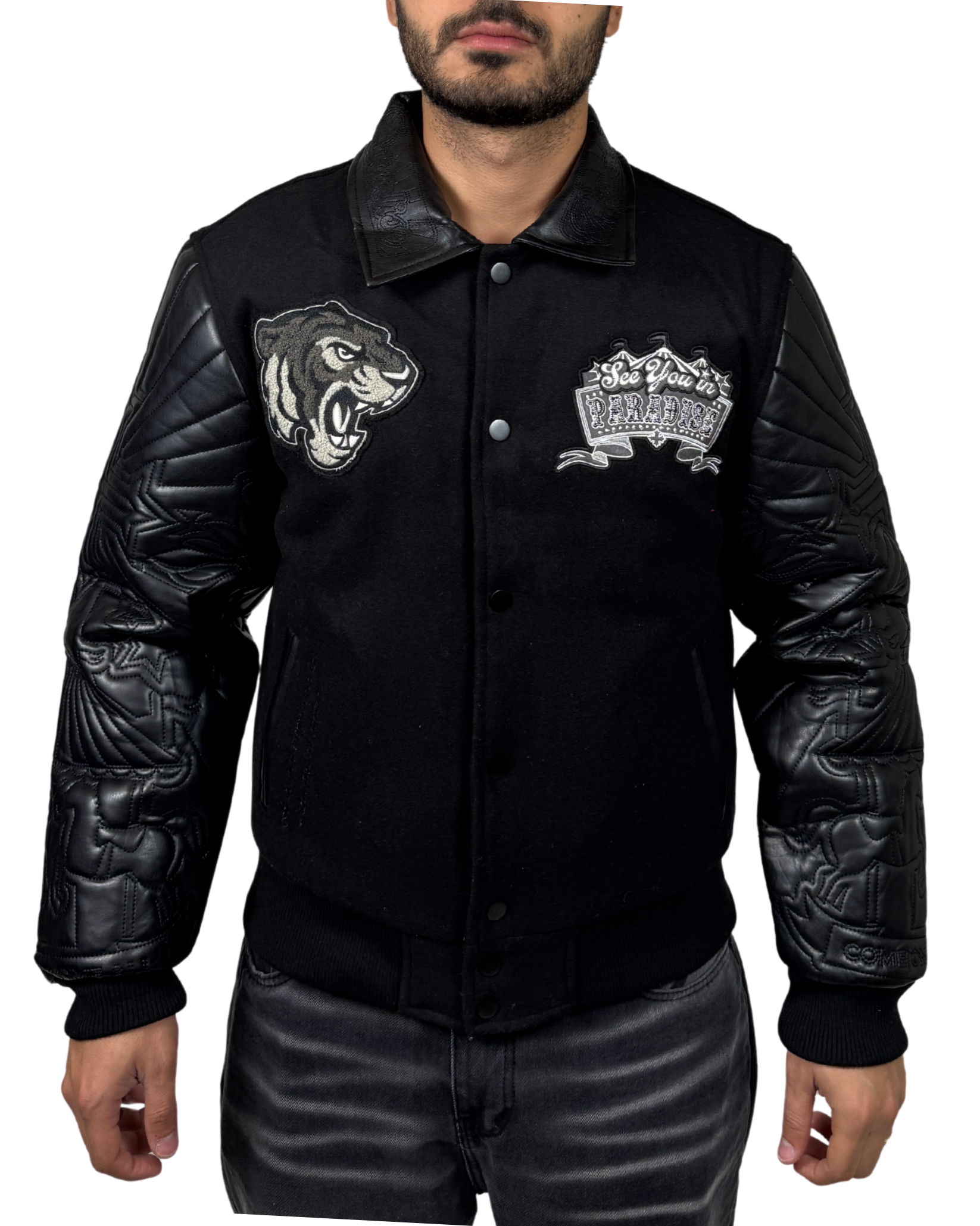Mens Tiger Face Jacket