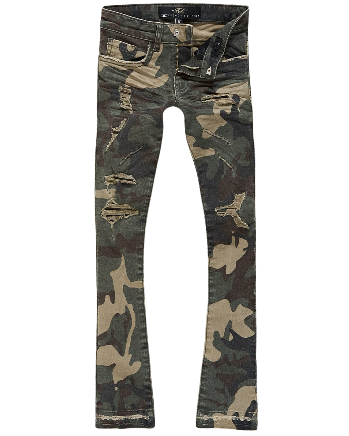 Kids Stacked Tribeca Twill Jeans JTF960