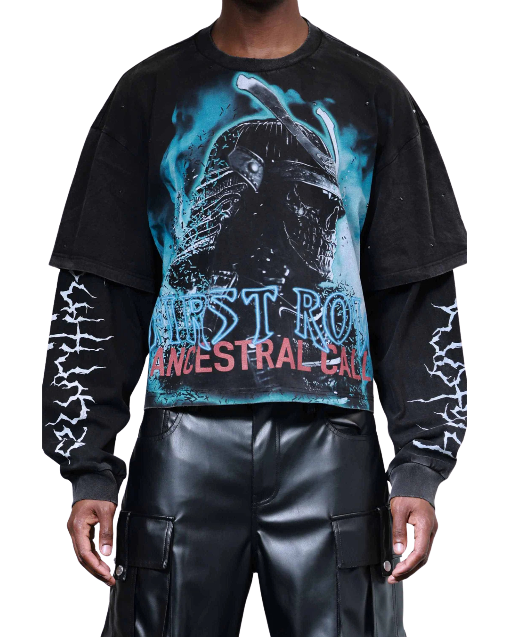Mens Ancestral Call silence Full Sleeve Shirt