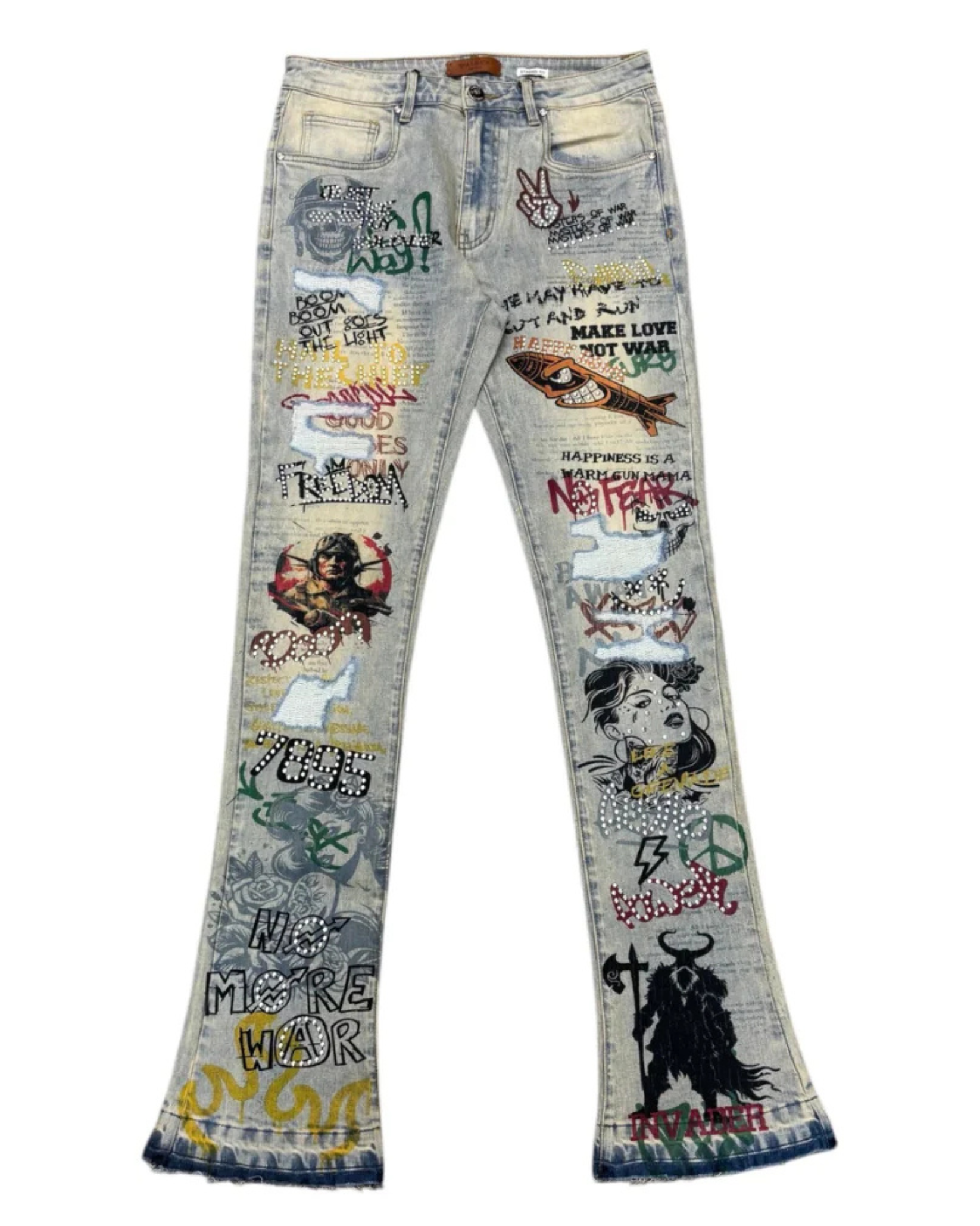 Mens Stacked Fit Jean M8401T