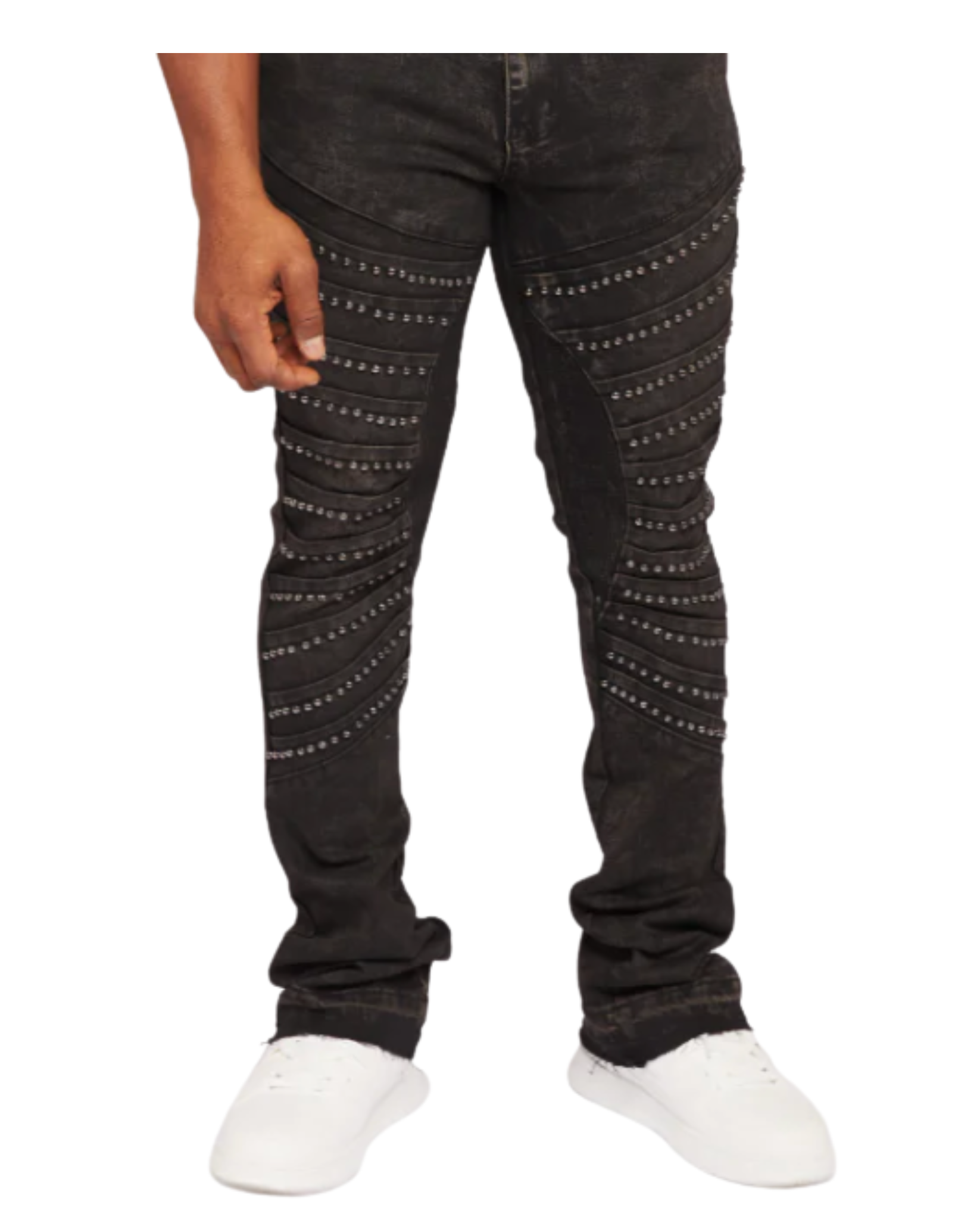 Mens Stacked Jeans M8440