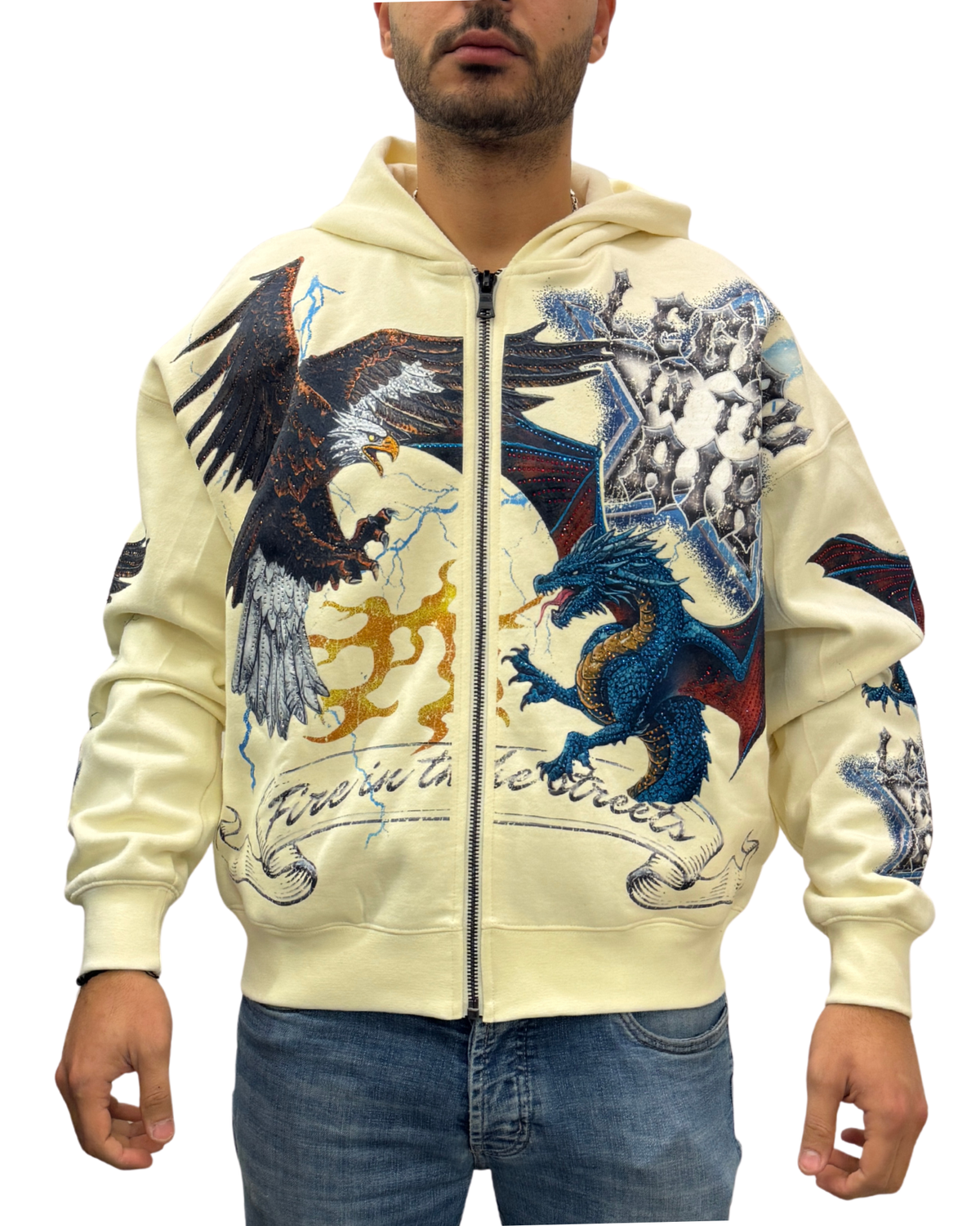 Mens Legacy In The Air Hoodie