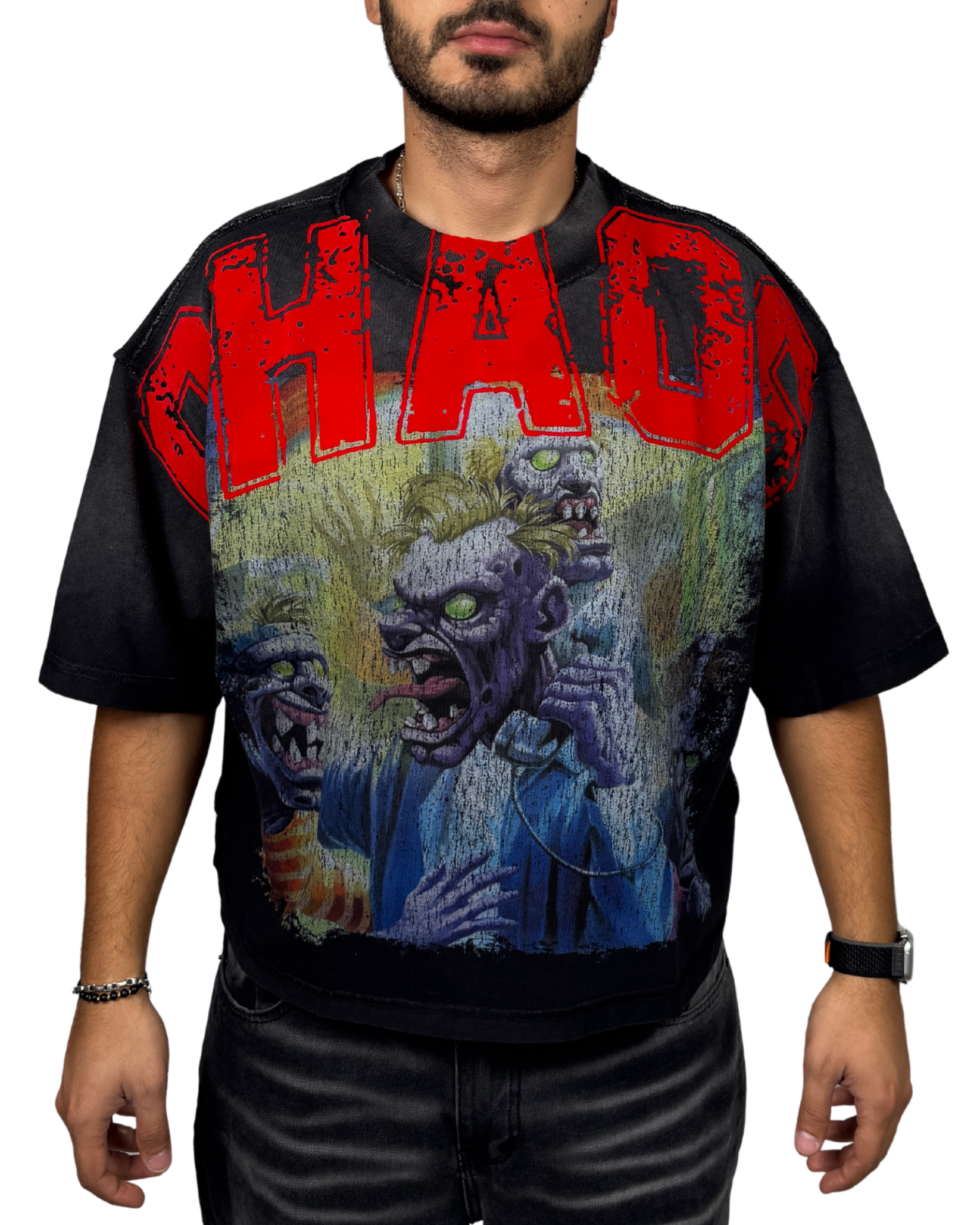 Mens Rare Peace Chaos Shirt