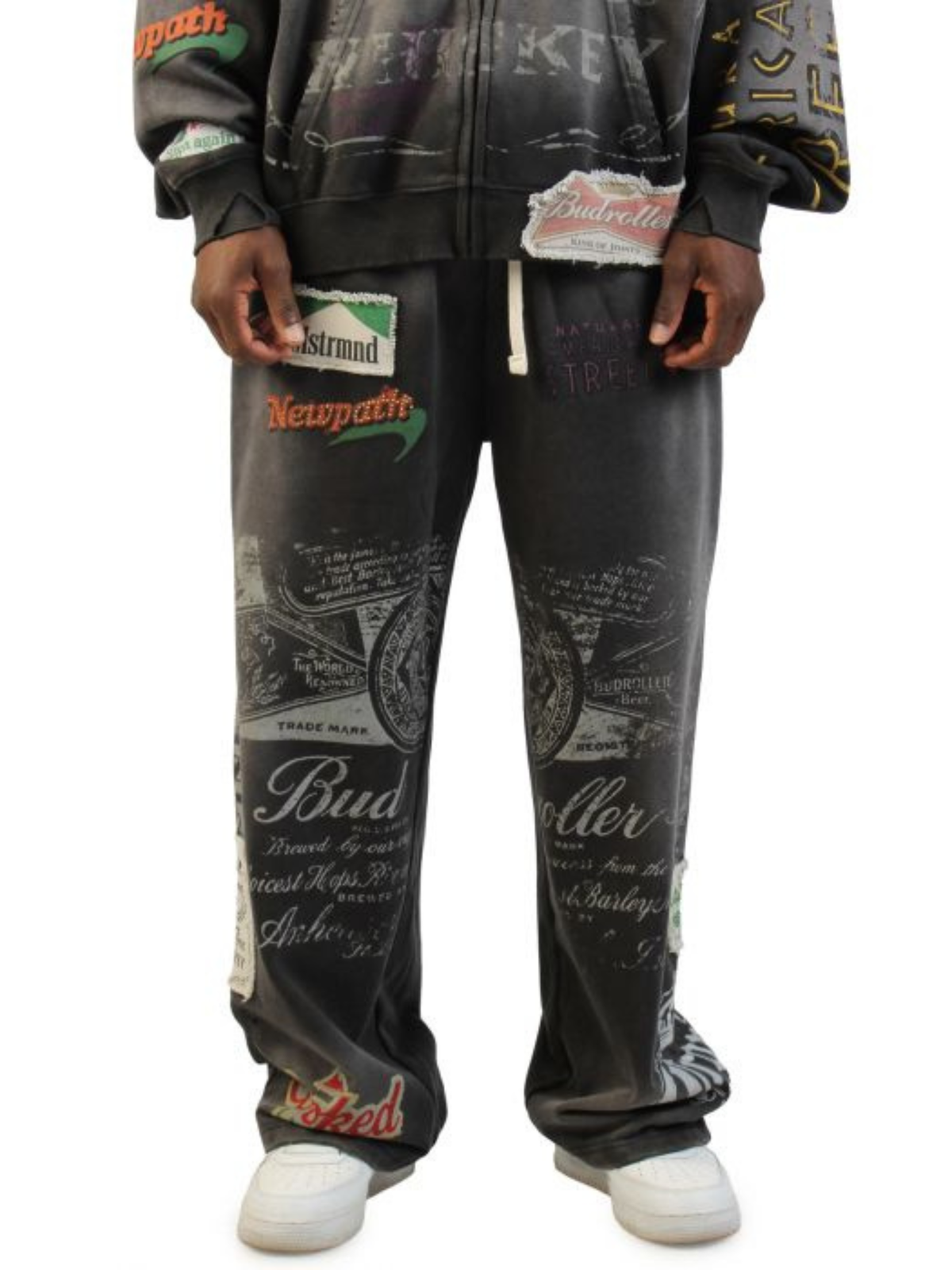 Mens Mstrmnd Zip Sweatpants