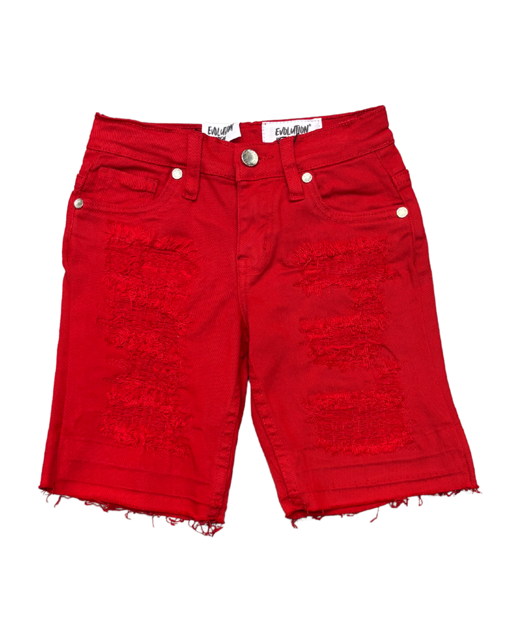 Kids Distressed Shorts 220056LK