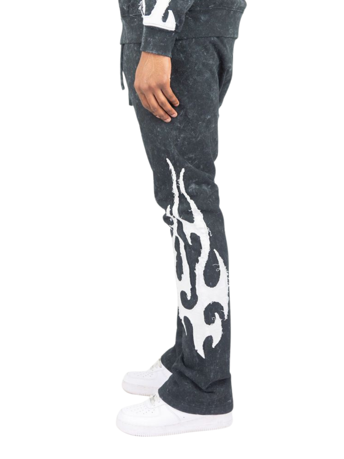 Mens Rebel Flame Sweatpants