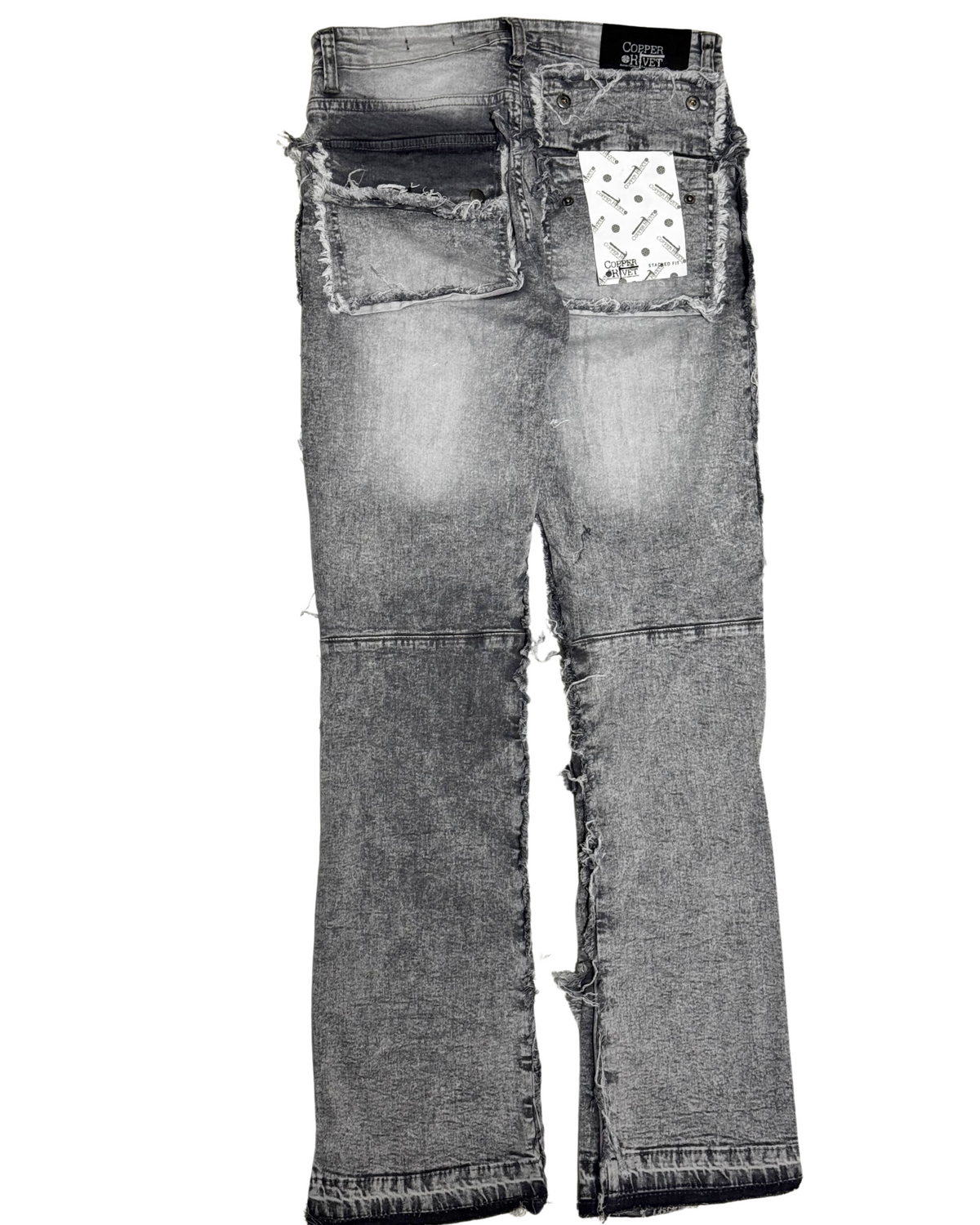 Fray Edge Cargo Stack Jean 513026