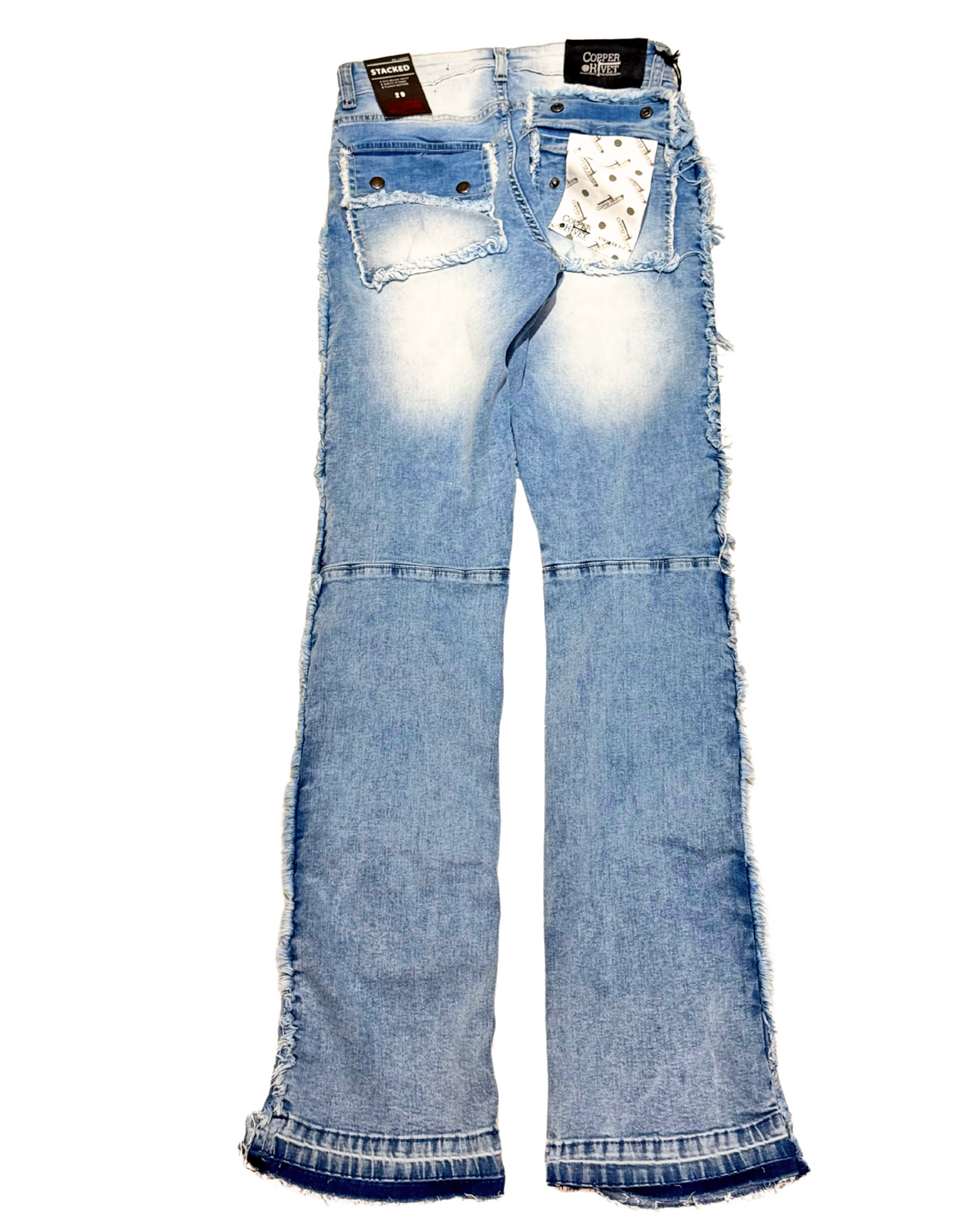 Fray Edge Cargo Stack Jean 513026