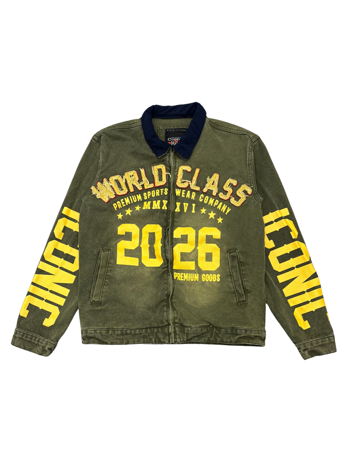 Mens World Class Canvas Jacket
