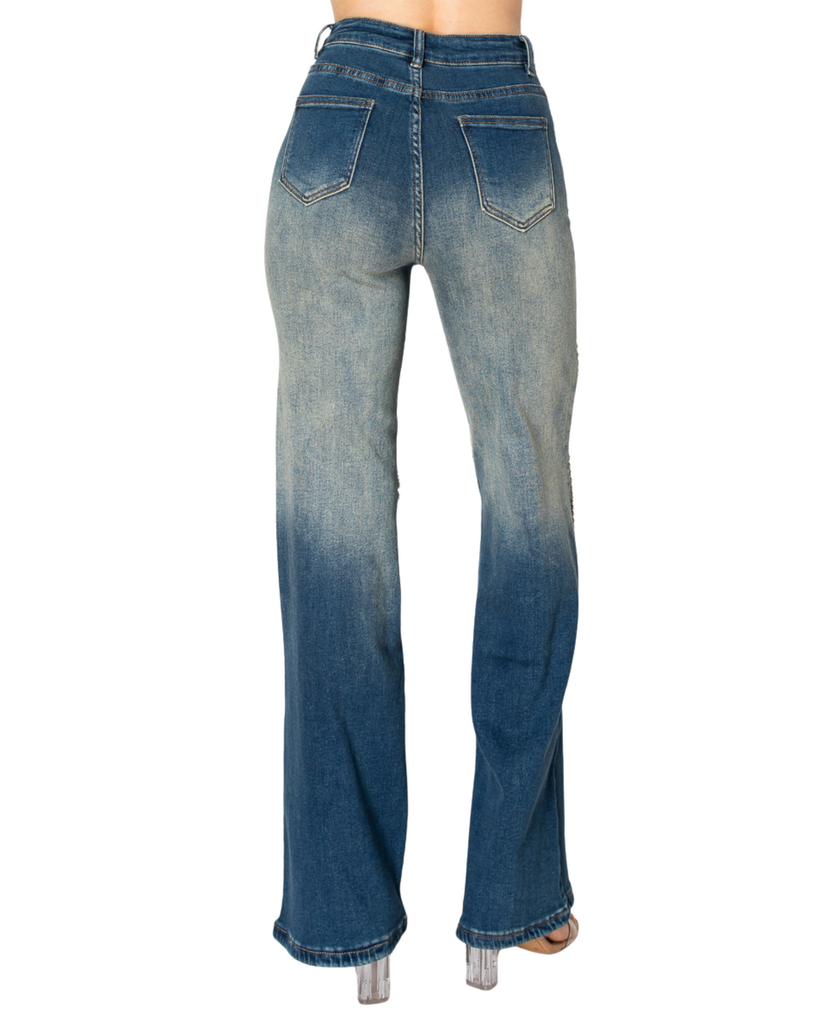 Womens Boot Cut Denim Jean 2172