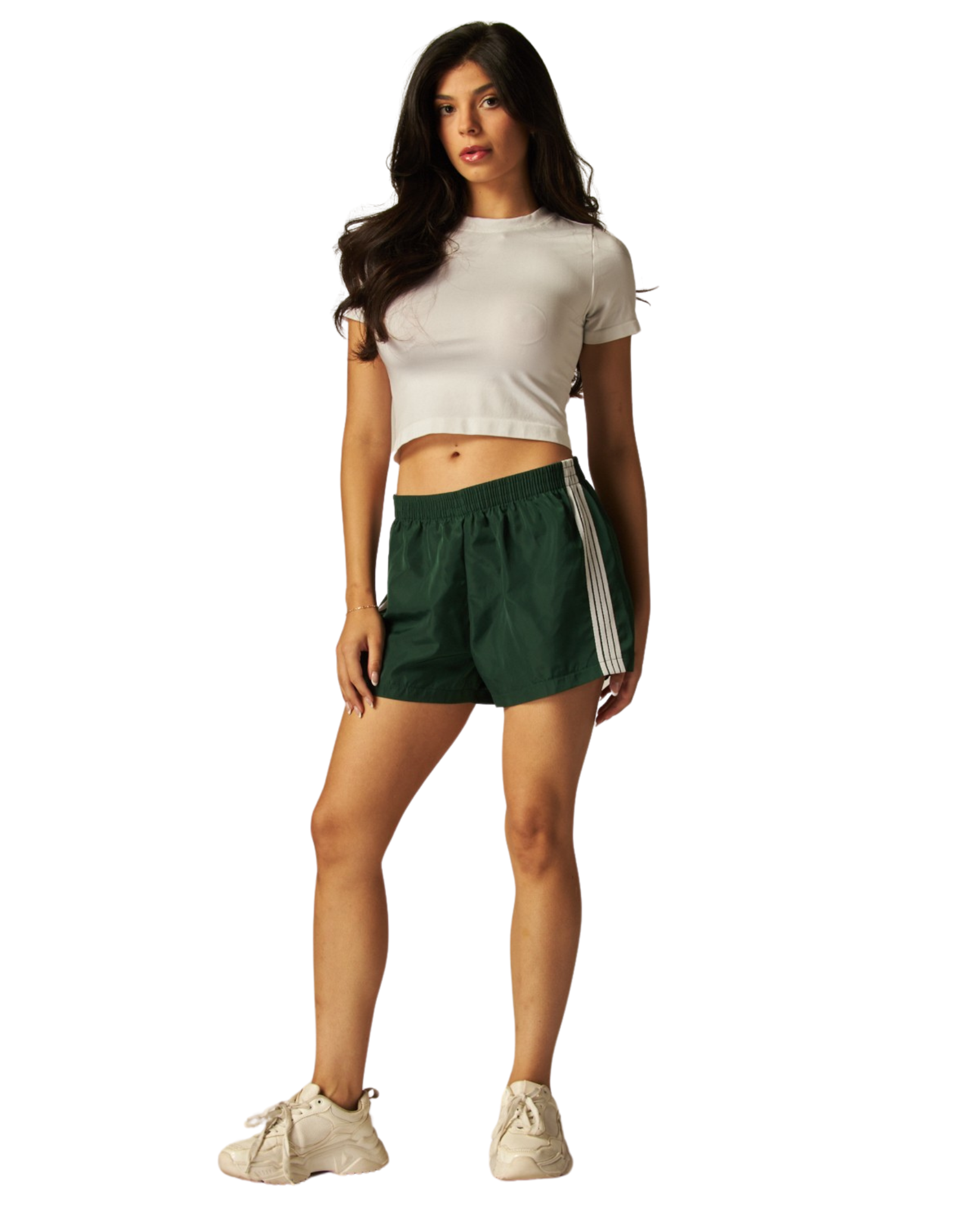 Womens Woven Track Short