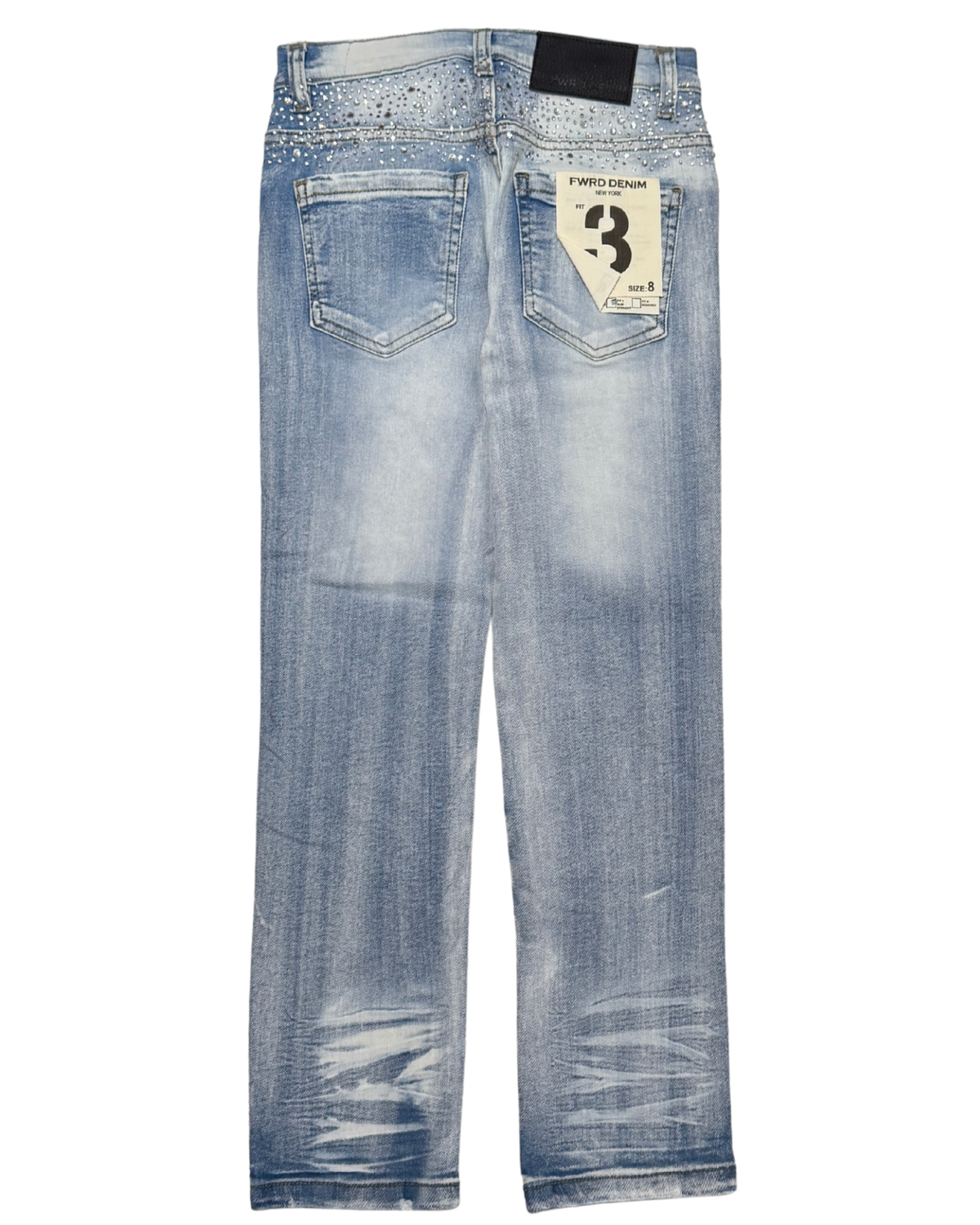 Kids Slim Straight Jeans FW330357