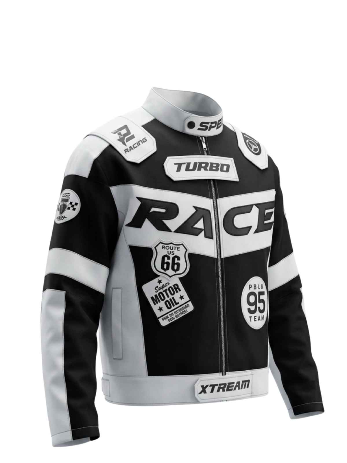Mens Turbo Race Nylon Jacket