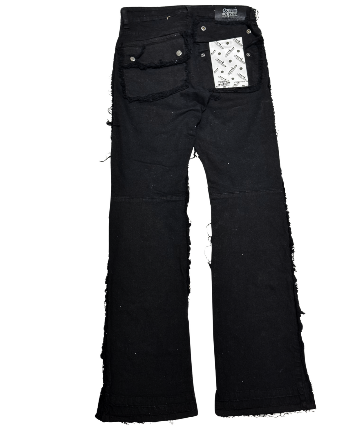 Fray Edge Cargo Stack Jean 513026