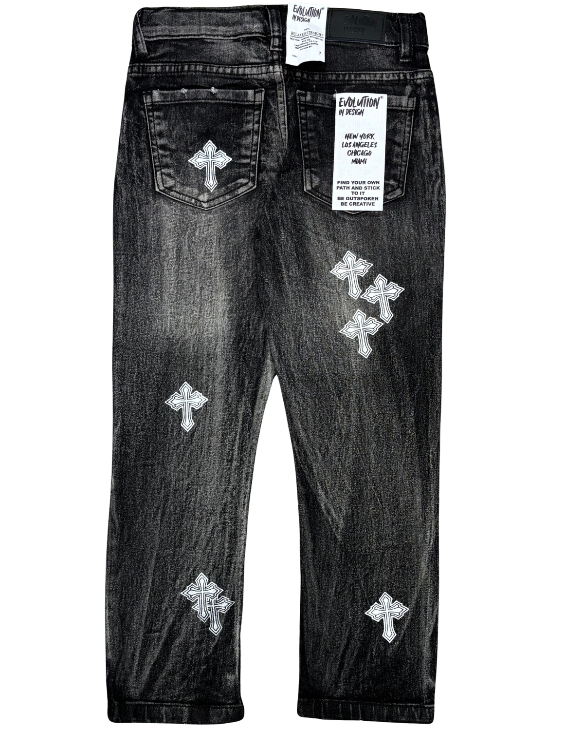 Kids Relaxed Straight Jean 330441LK