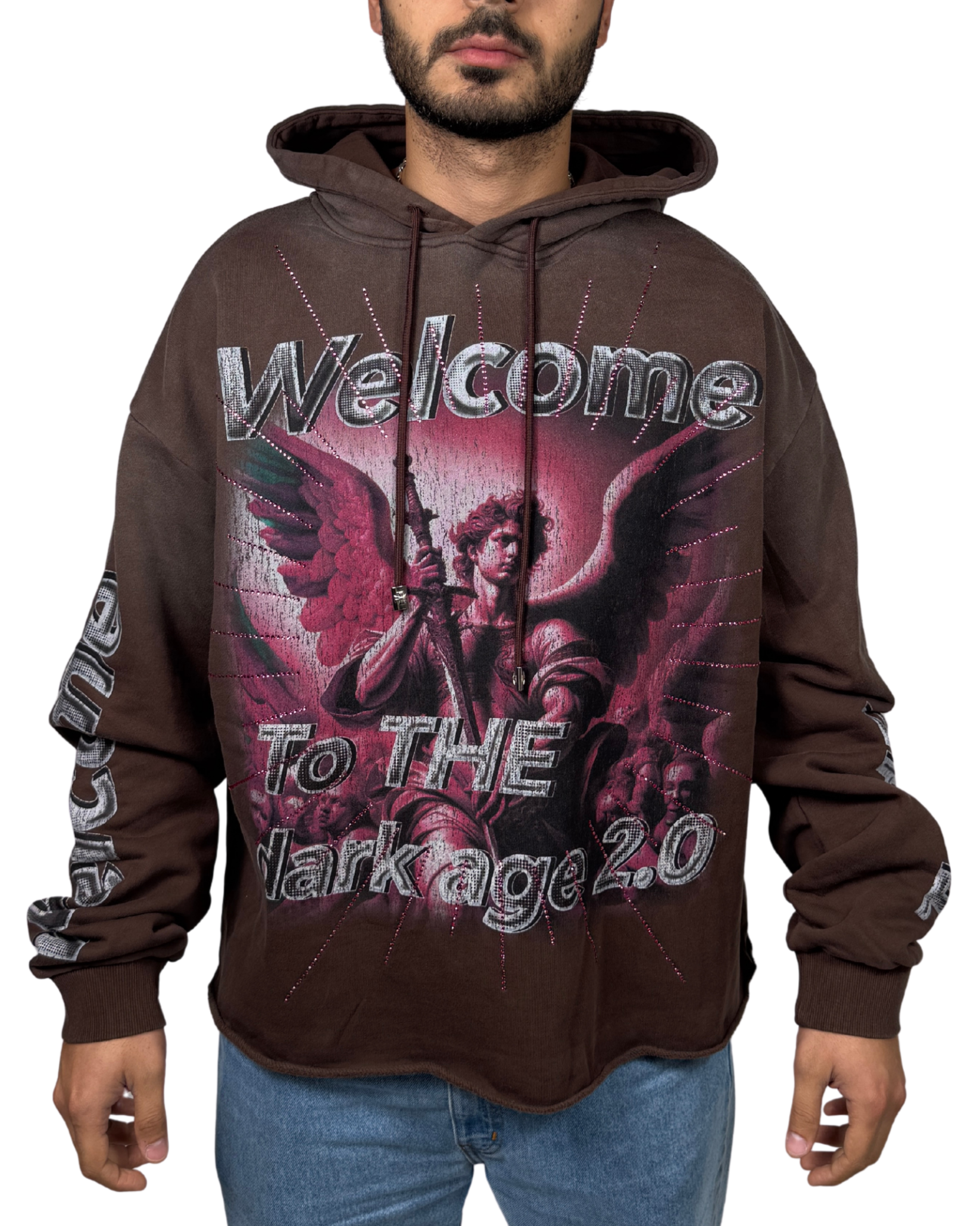 Mens Welcome To The Dark Age Hoodie