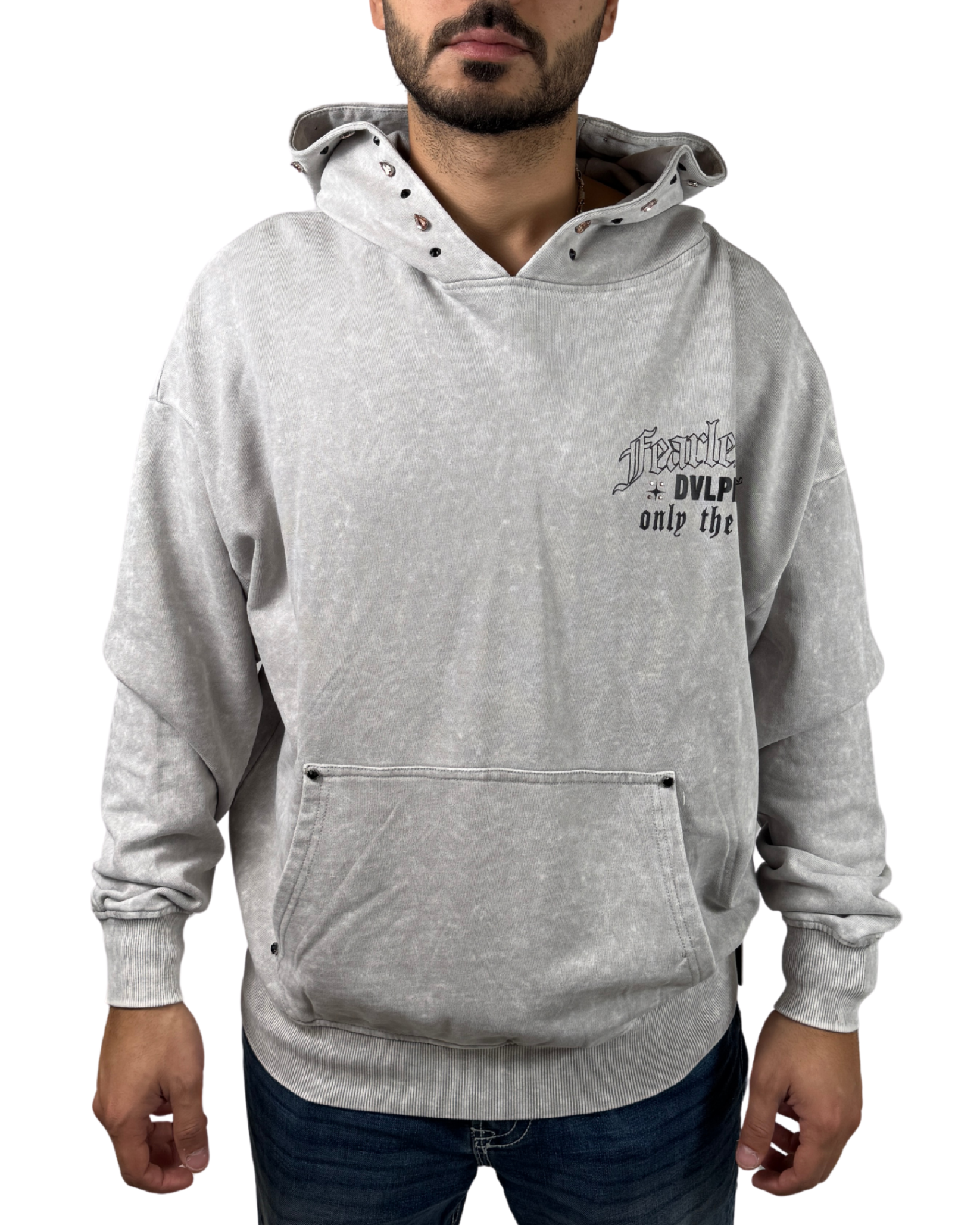 Mens Only The Strong Hoodie
