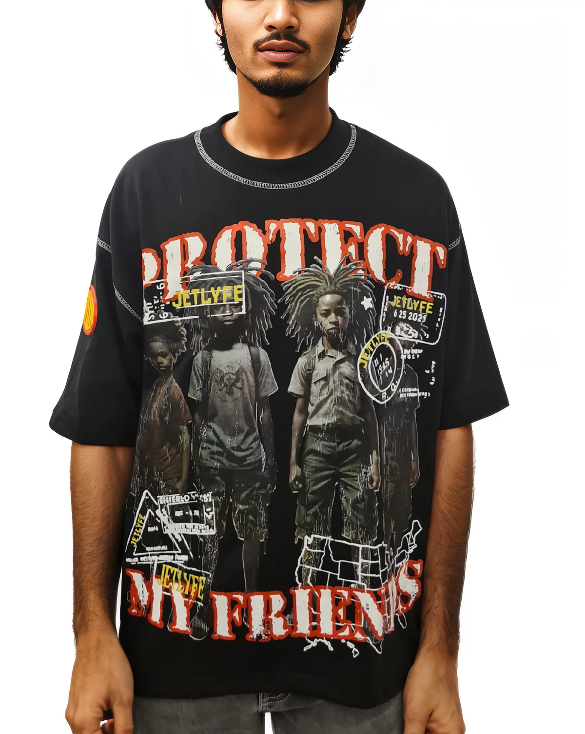 Mens Protect My Friends Shirt