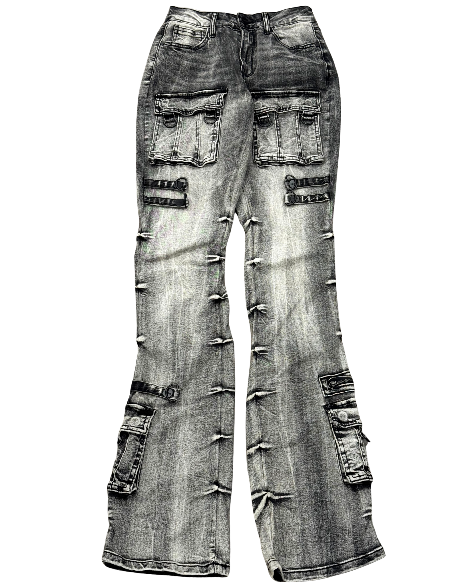 Womens Apex Washed Stacked Jean AP25706
