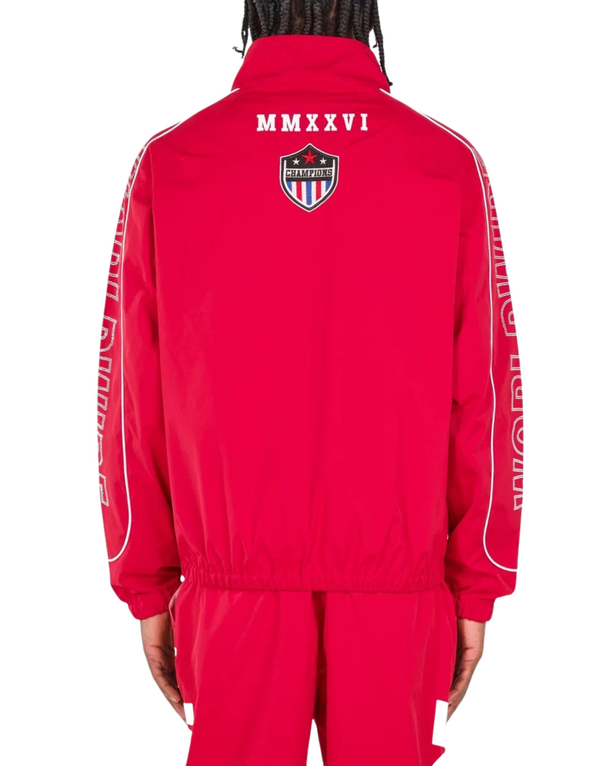 Mens Nylon Worldwide Full-Zip