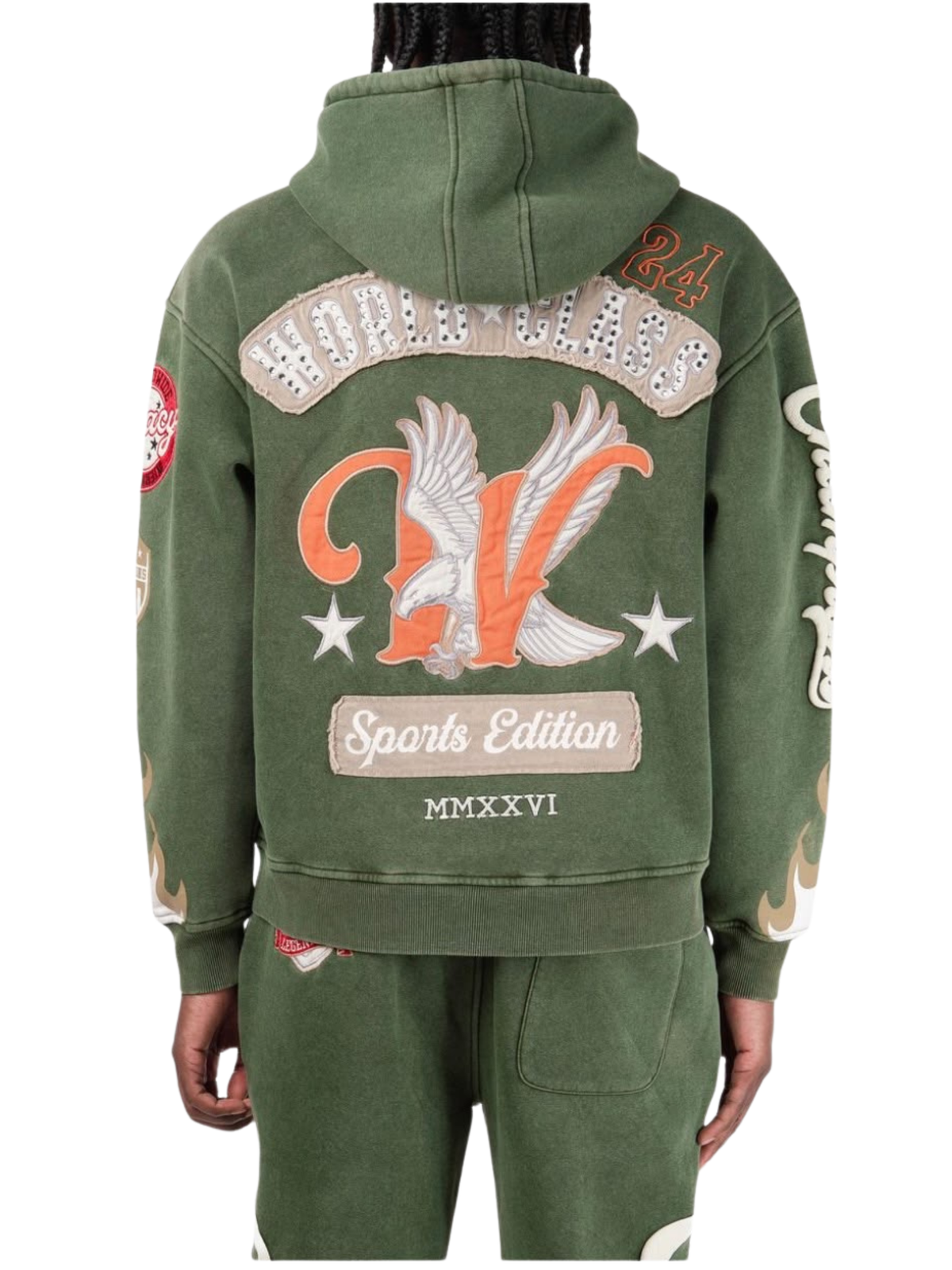 Mens Champions Legendary Zip Hoodie